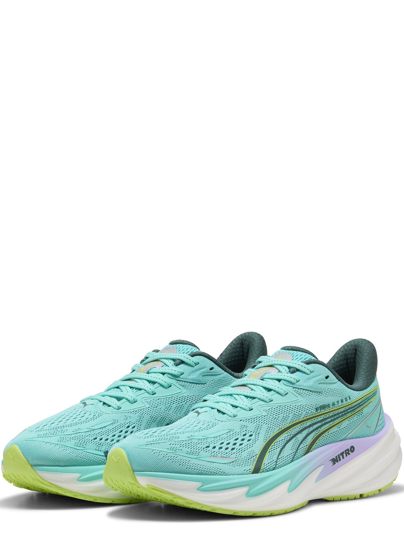 Image 5 of 6 of Puma Womens Velocity Nitro 5 - X Hyrox Running Shoe - Intense Mint/Light Lavender