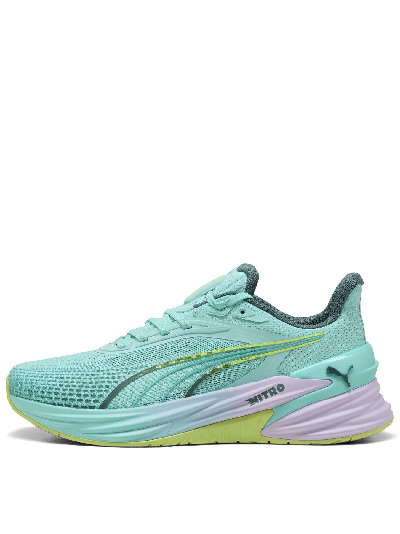 Puma Women's HYROX Training Shoes with NITROFOAM Cushioning - Green