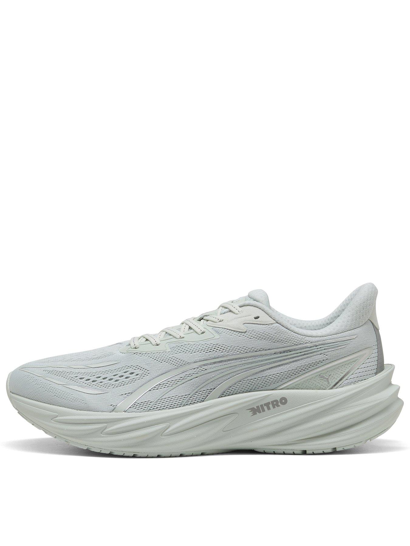Image 1 of 6 of Puma Mens Velocity Nitro 5 Running Shoe - Green