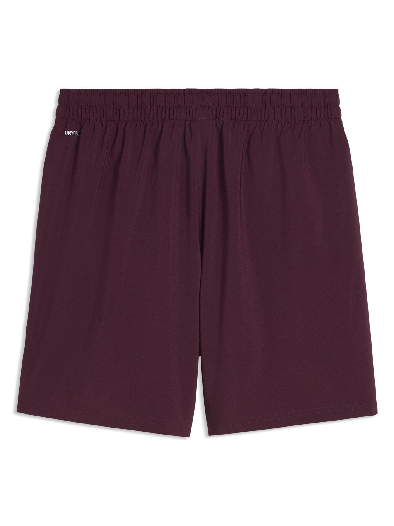 Image 2 of 2 of Puma Mens Performance Fit 7 Inch Woven Shorts - Red