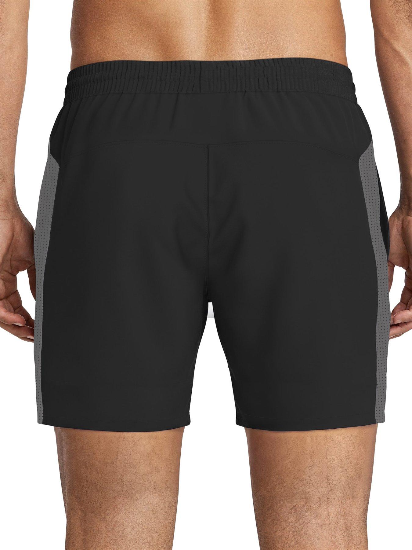 Image 2 of 7 of Nike Mens Swim 5 Inch Contend Essential Volley Short - Black