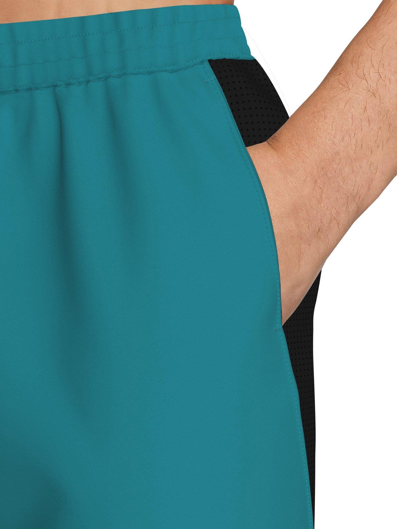 Image 7 of 7 of Nike Mens Swim 5 Inch Contend Essential Volley Short - Green