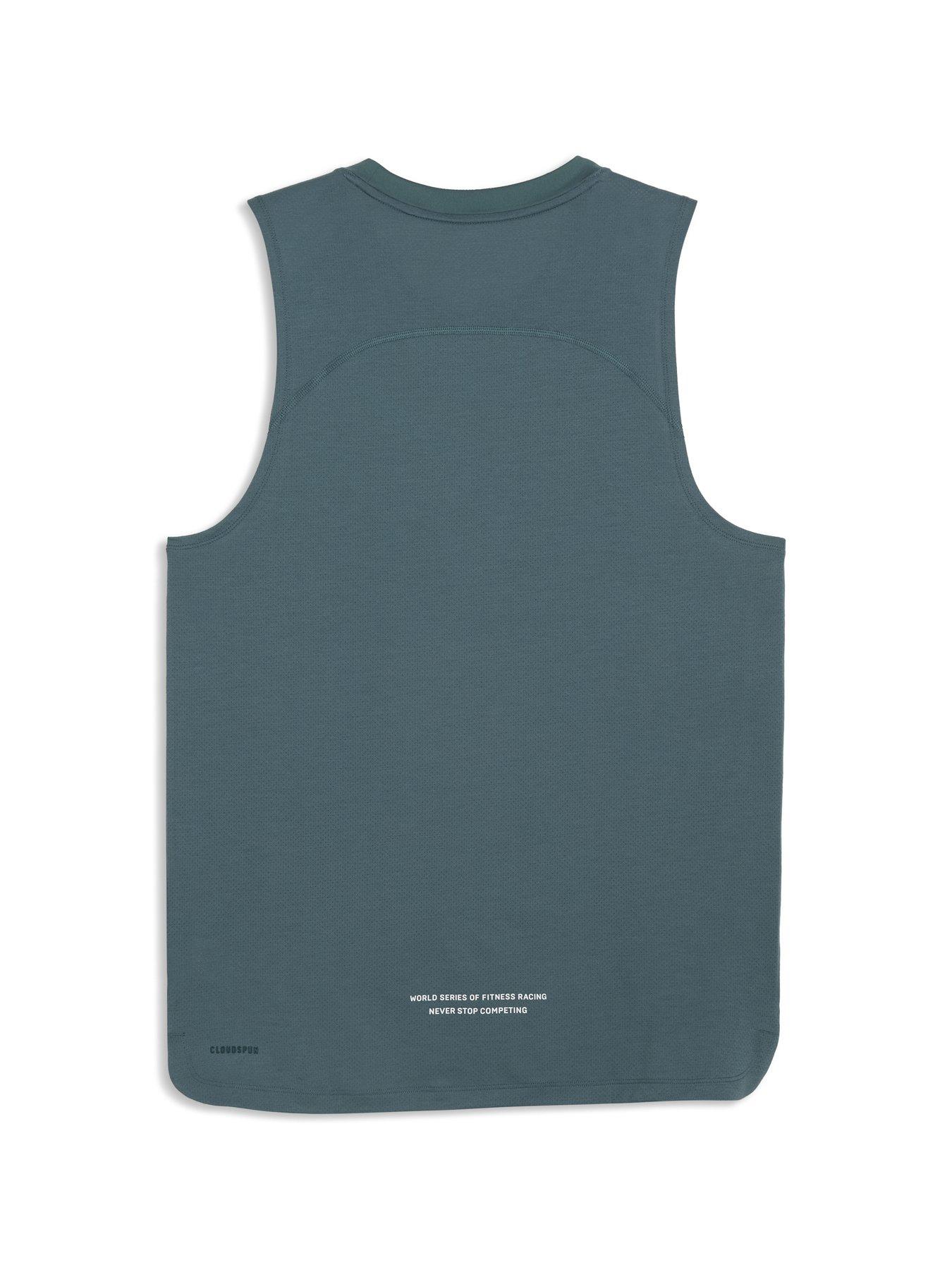 Image 5 of 5 of Puma Mens Training X Hyrox Cloudspun Tank - Green