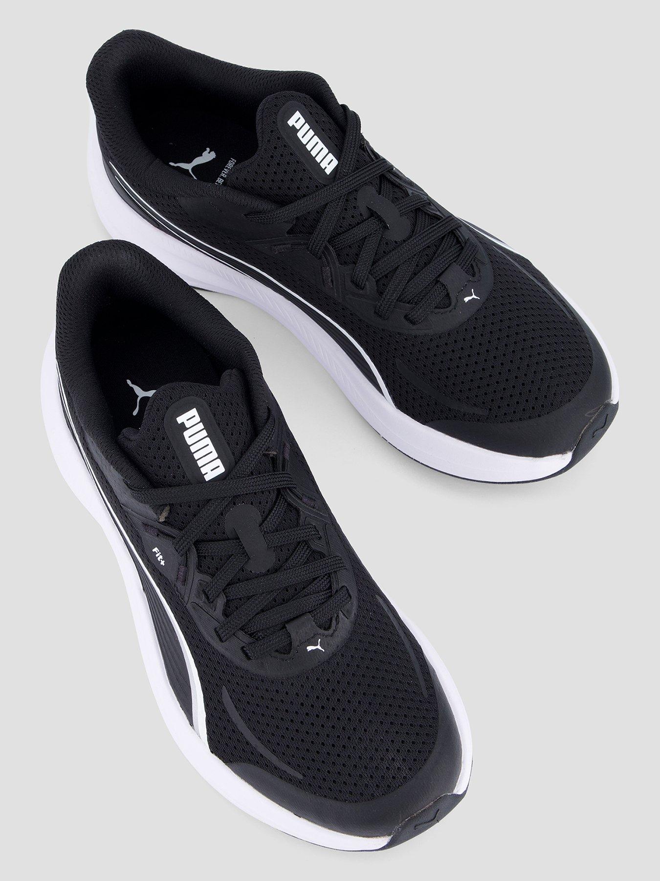 Image 3 of 7 of Puma Boys Skyrocket Lite 2 Lightweight Mesh Trainers - Black