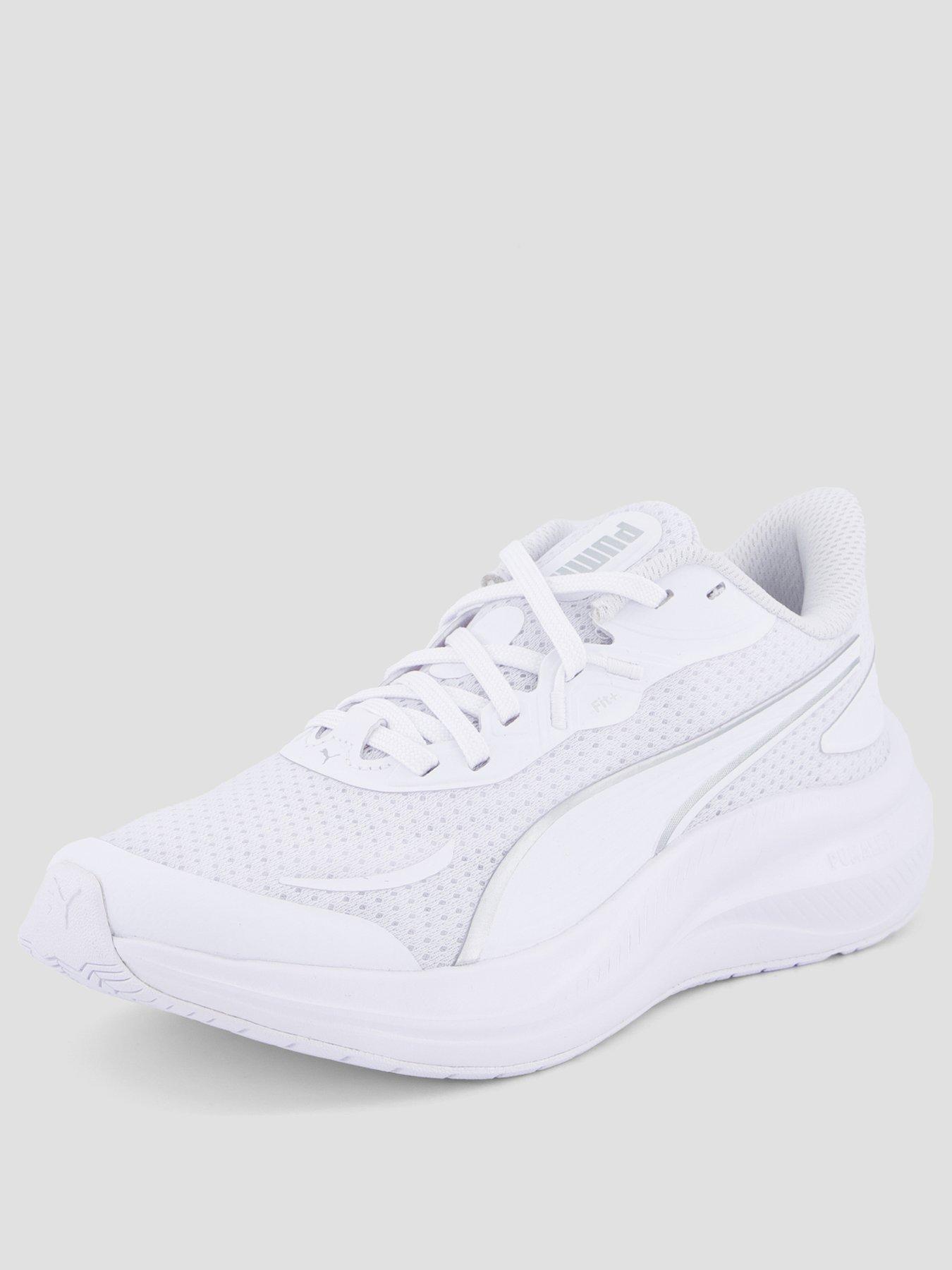 Image 2 of 7 of Puma Kids Skyrocket Lite 2 Lightweight Mesh Cushioned Trainers - White