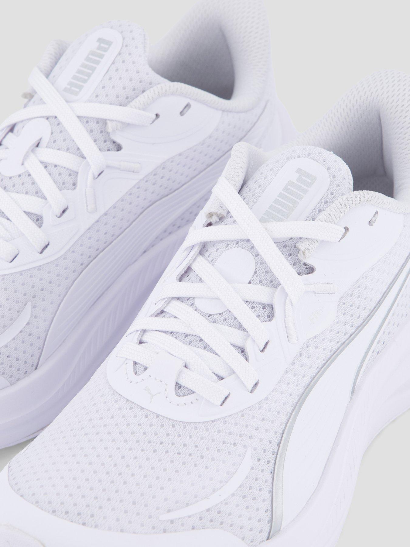 Image 5 of 7 of Puma Kids Skyrocket Lite 2 Lightweight Mesh Cushioned Trainers - White