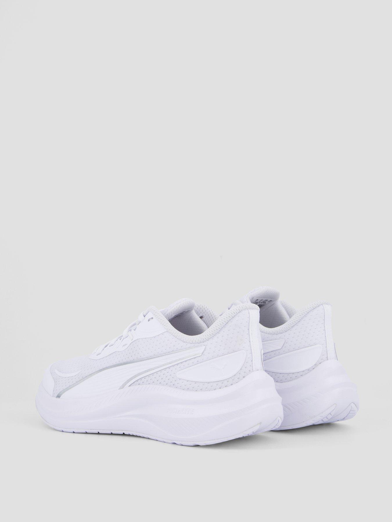Image 6 of 7 of Puma Kids Skyrocket Lite 2 Lightweight Mesh Cushioned Trainers - White