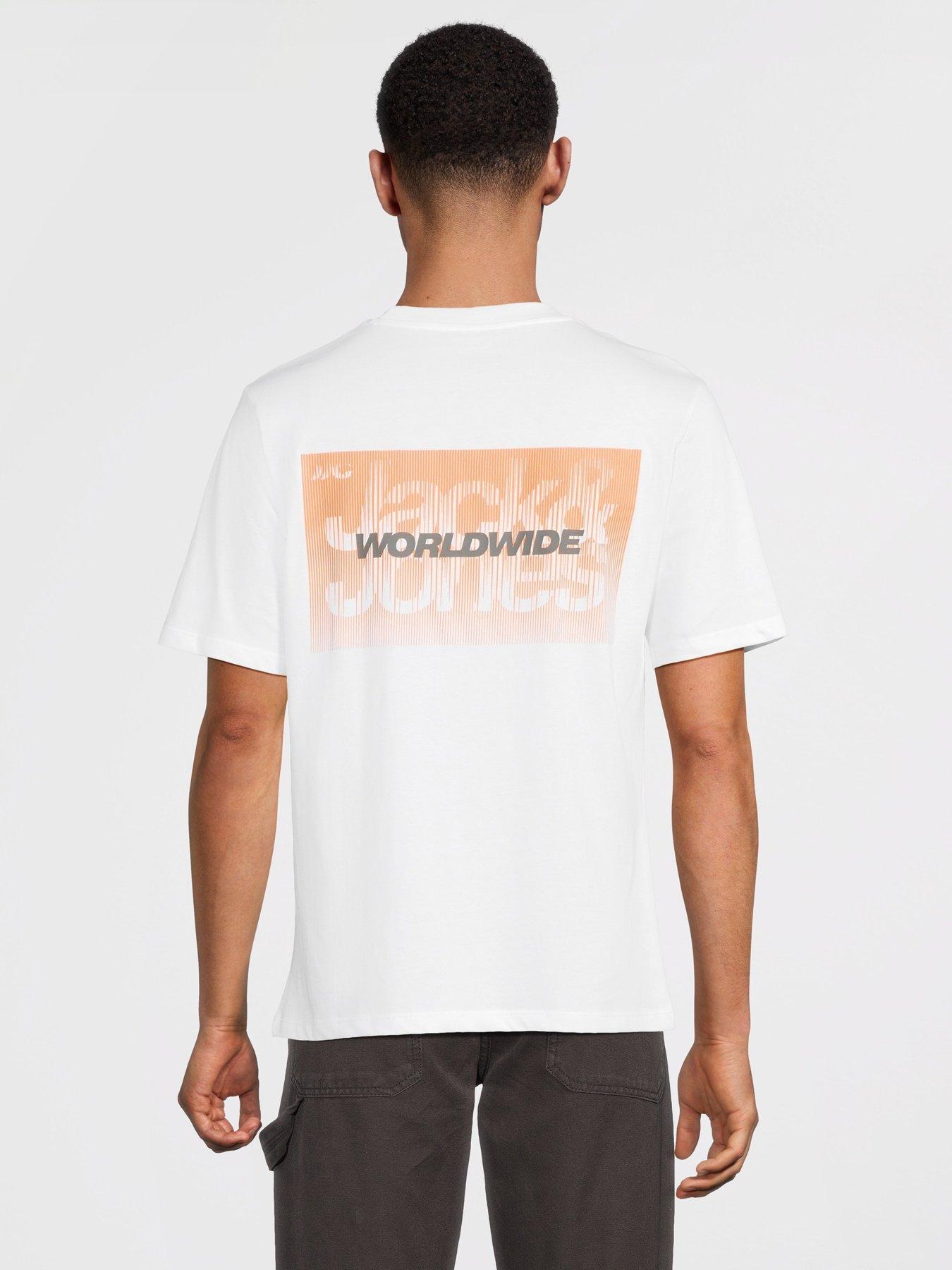 Image 3 of 7 of Jack & Jones Echo Graphic T-Shirt 3 Pack - Multi