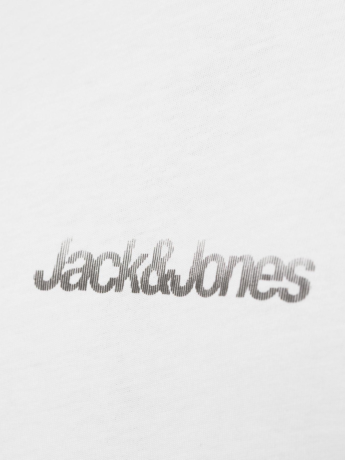 Image 5 of 7 of Jack & Jones Echo Graphic T-Shirt 3 Pack - Multi