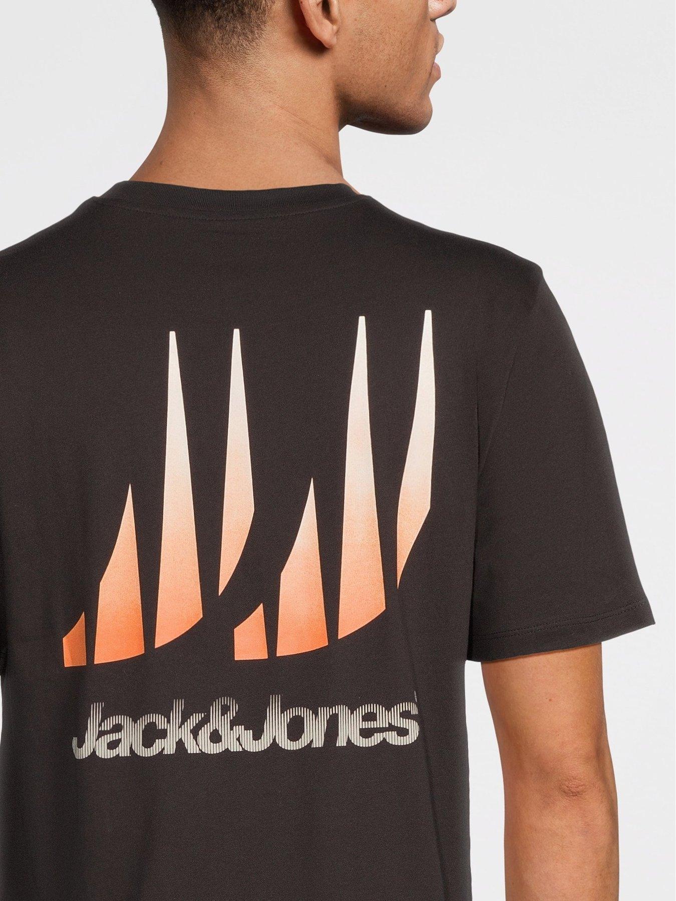 Image 7 of 7 of Jack & Jones Echo Graphic T-Shirt 3 Pack - Multi