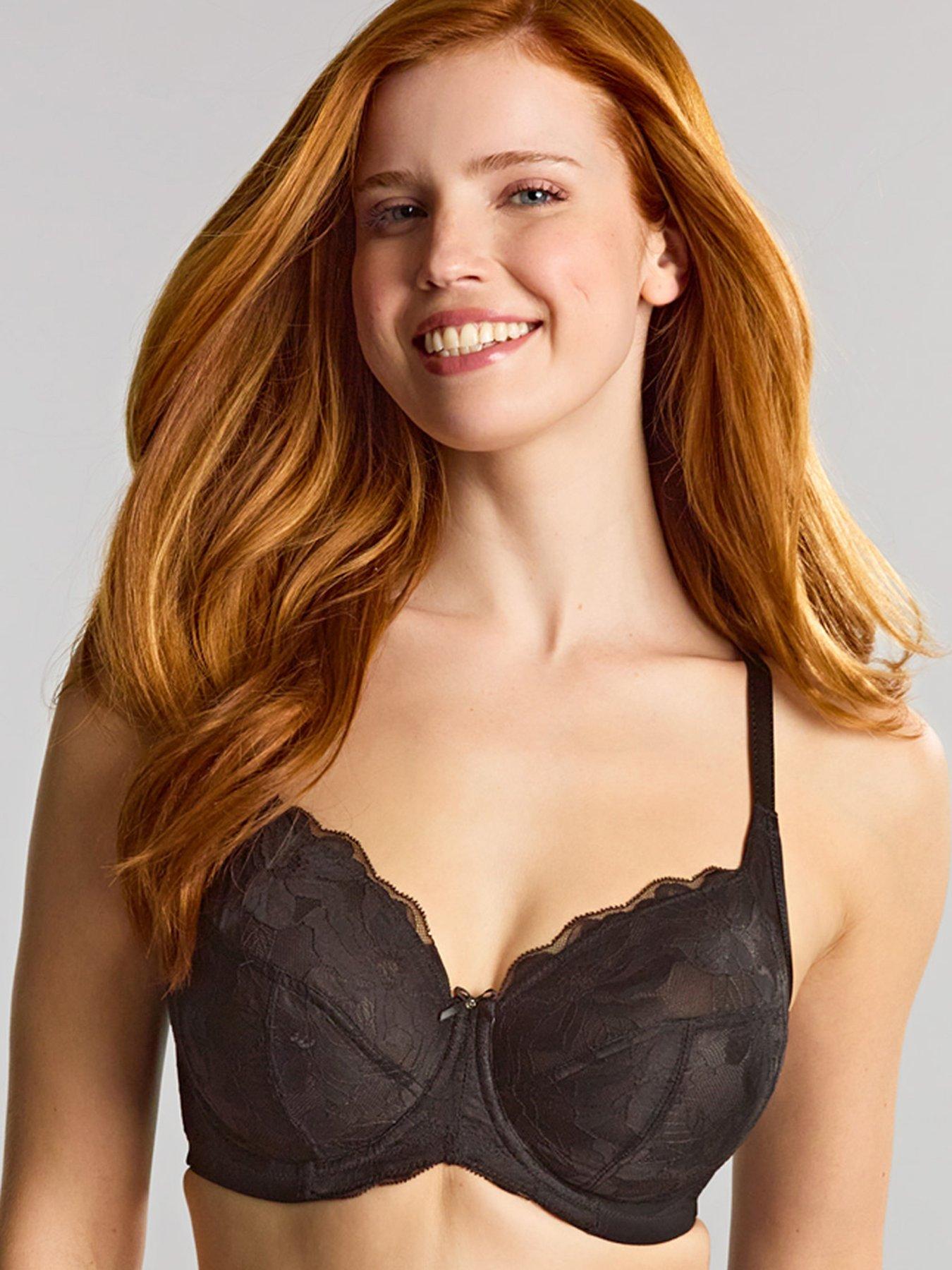 Image 5 of 5 of Panache Panache Evangeline Full Cup Black Underwired Bra - Black