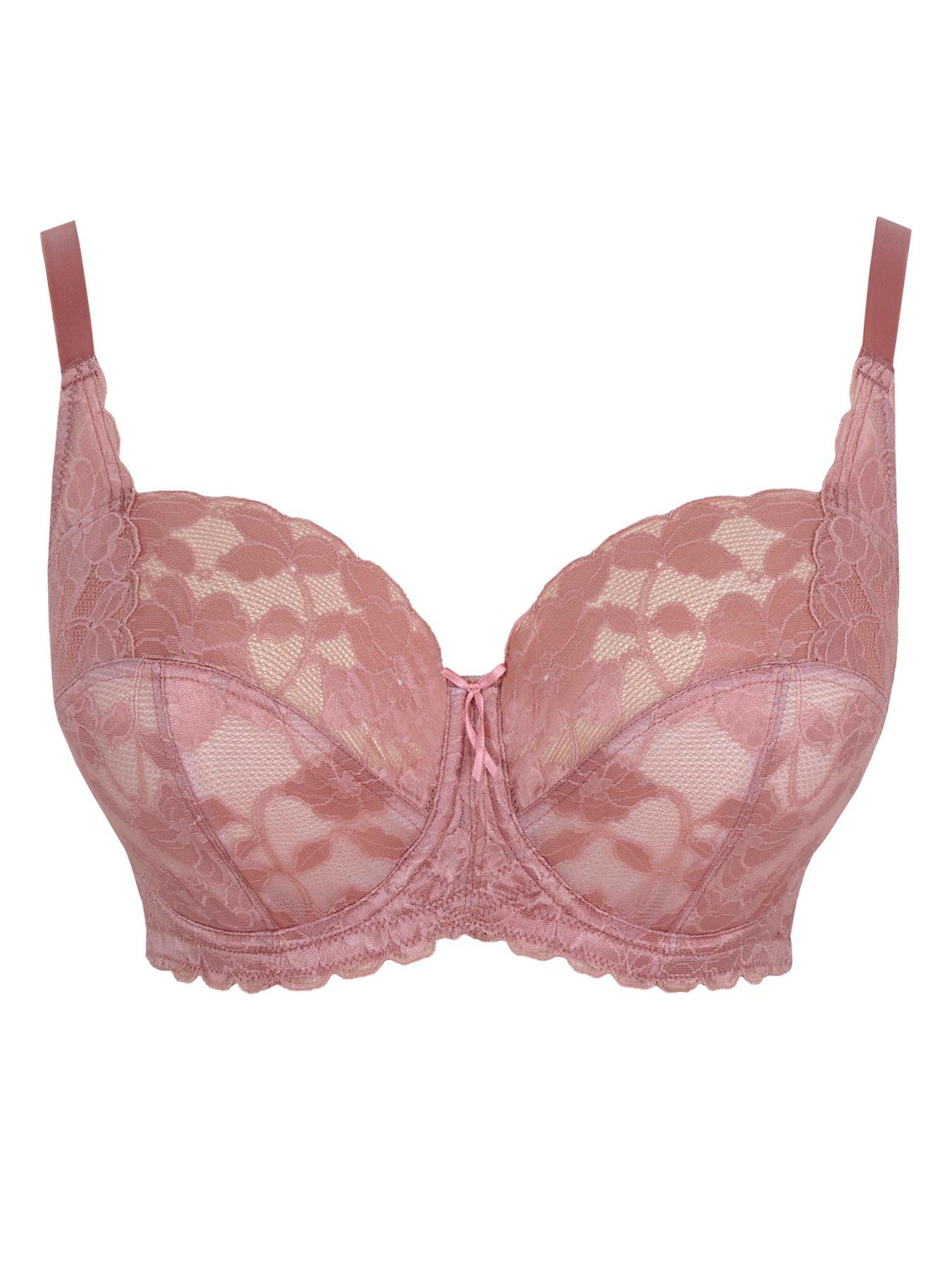 Image 6 of 6 of Panache Amour Full Cup Rose Pink Underwired Bra - Rose Pink