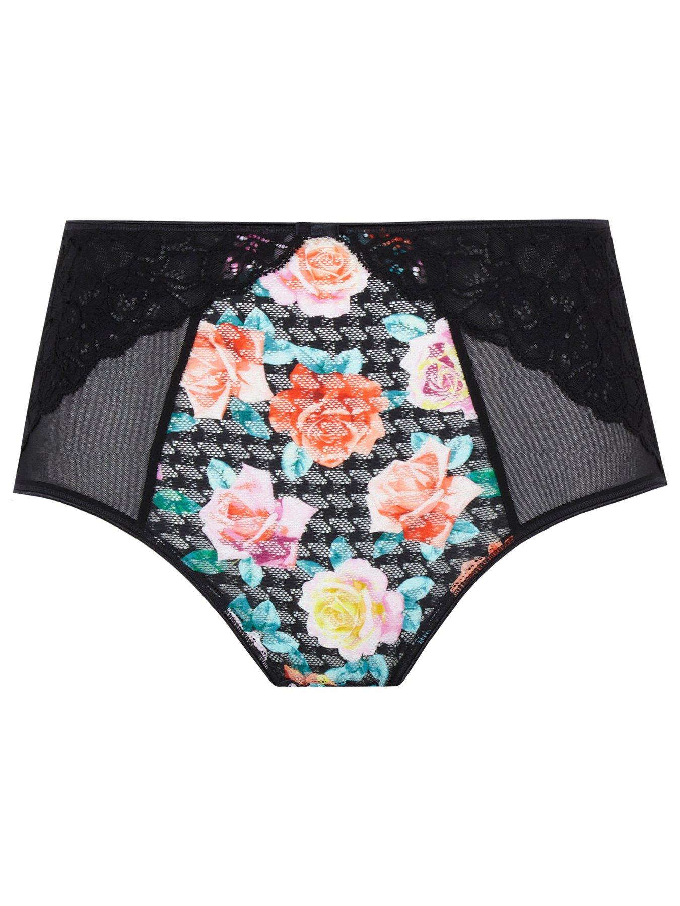 Image 6 of 6 of Panache Panache Envy Black Rose Deep Brief - Black Rose