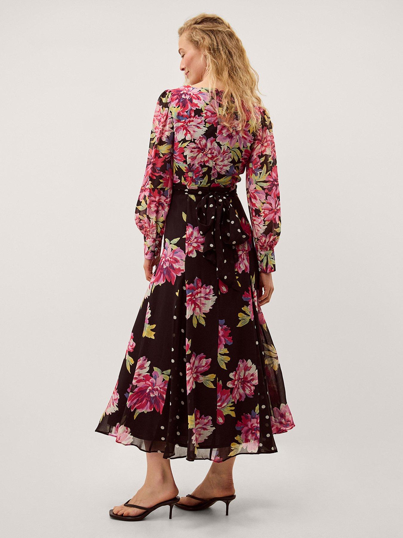 Image 2 of 6 of Monsoon Kiri Printed Dress
