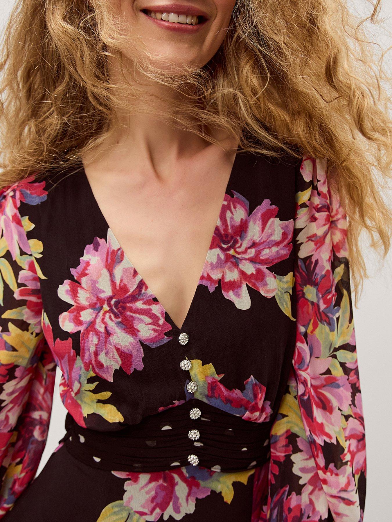 Image 4 of 6 of Monsoon Kiri Printed Dress