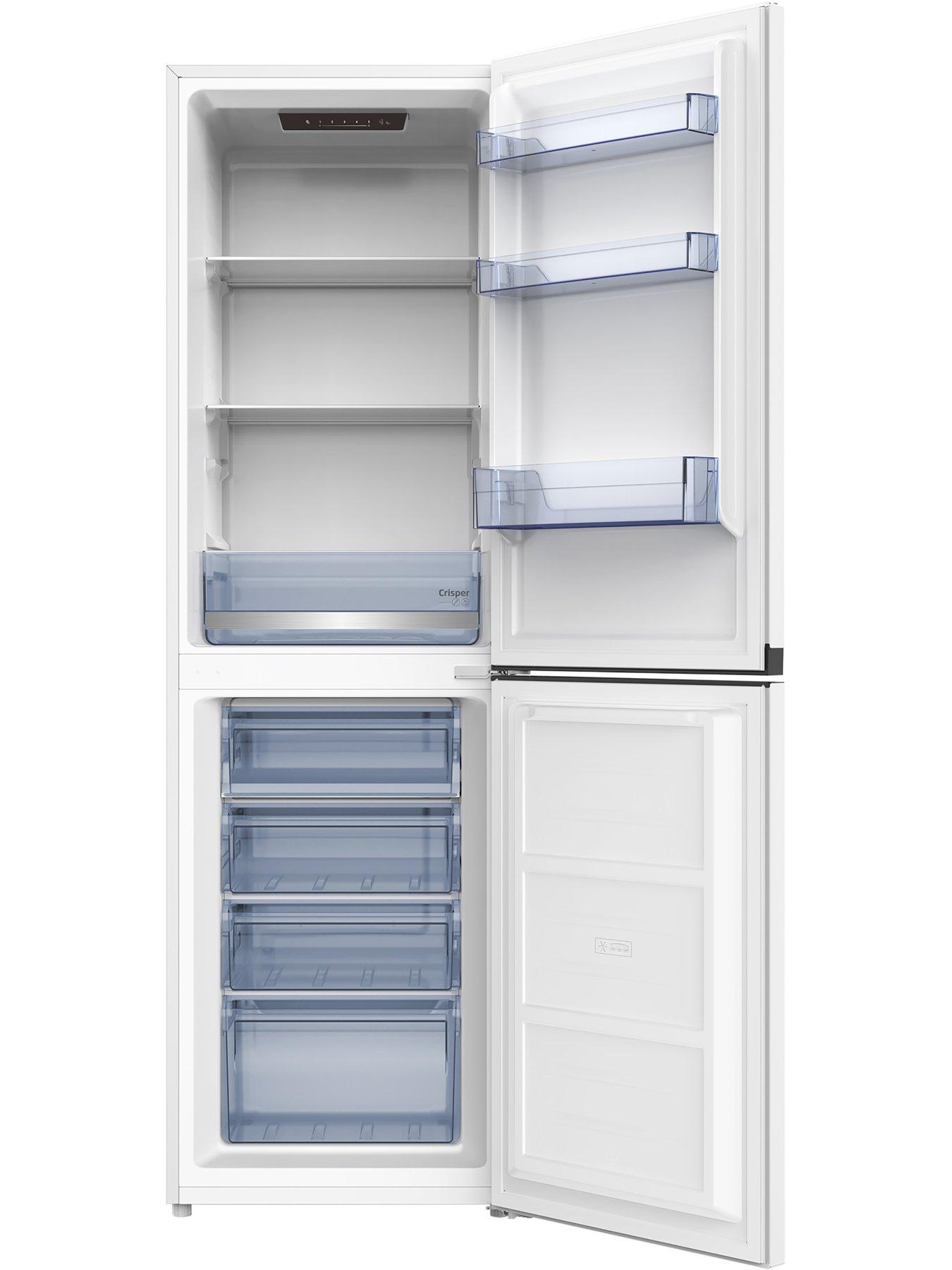 Image 3 of 3 of Beko CSE4581W Freestanding Fridge Freezer with Large Salad Crisper - White