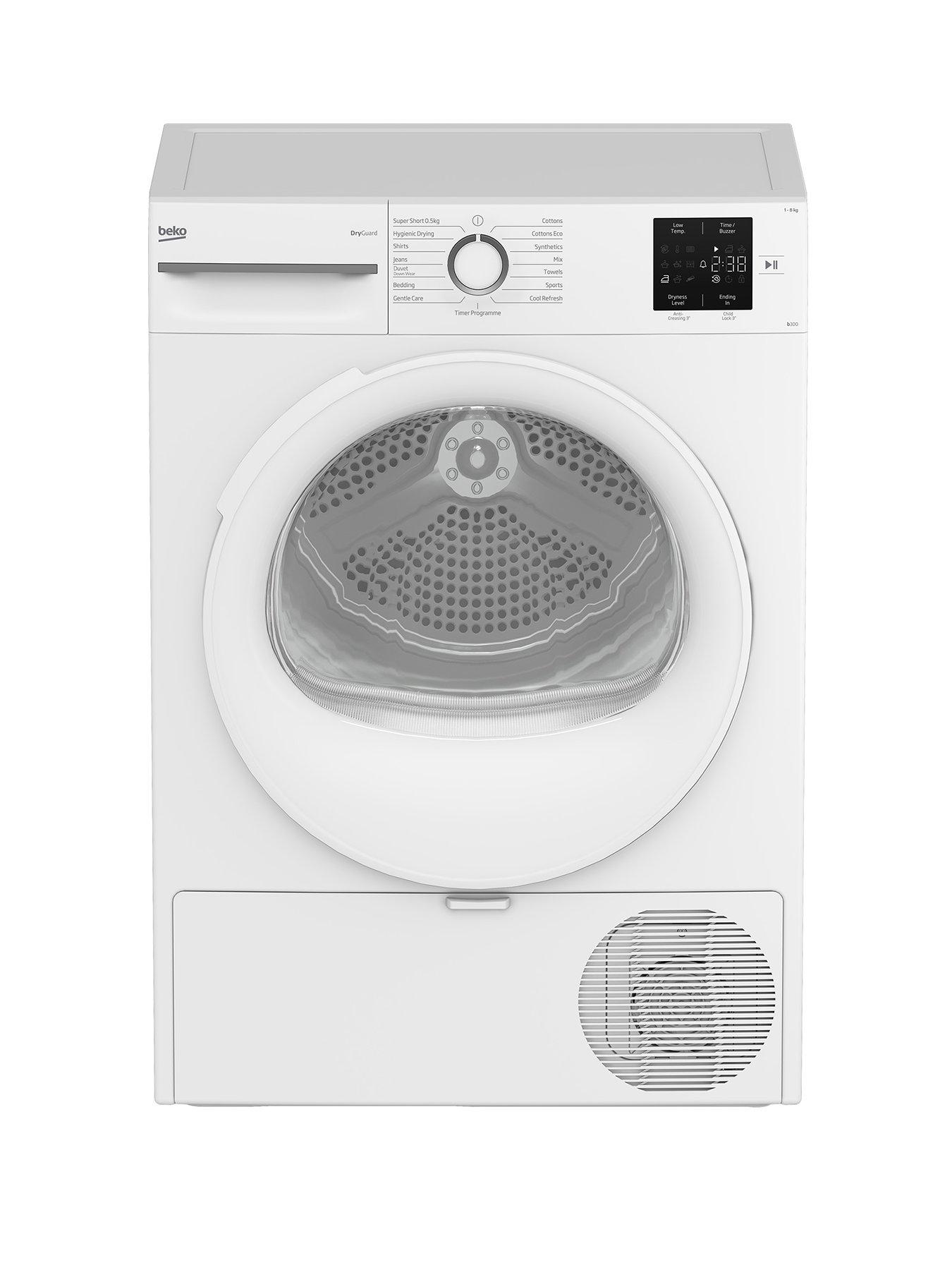 Image 1 of 7 of Beko BM3T3824NW Heat Pump Tumble Dryer - White
