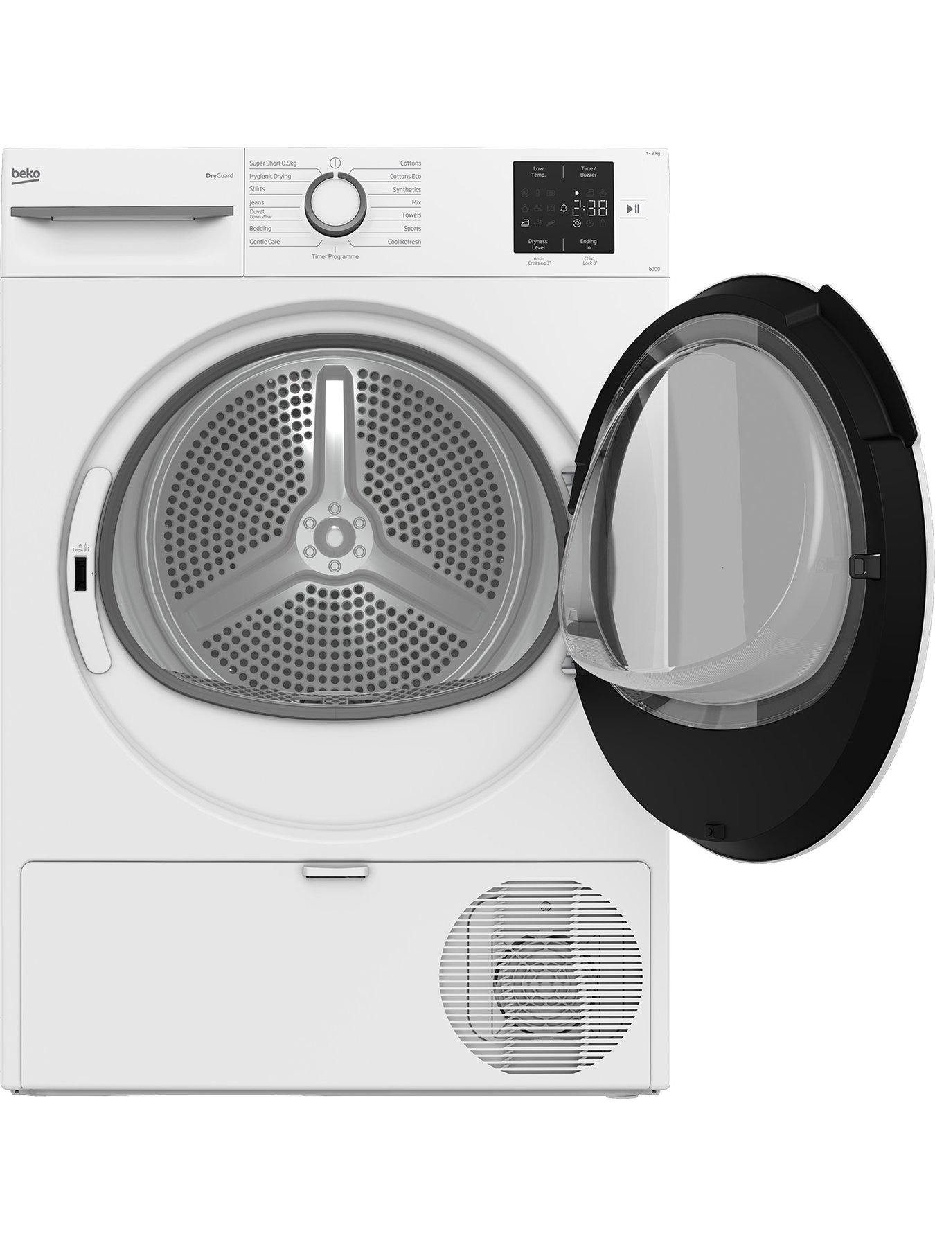 Image 3 of 7 of Beko BM3T3824NW Heat Pump Tumble Dryer - White
