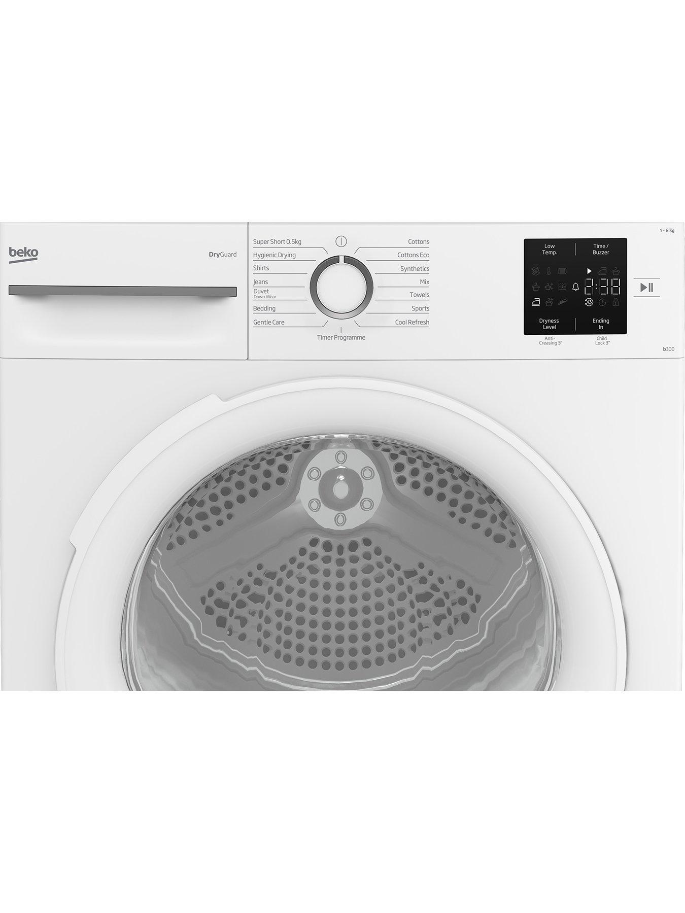 Image 4 of 7 of Beko BM3T3824NW Heat Pump Tumble Dryer - White
