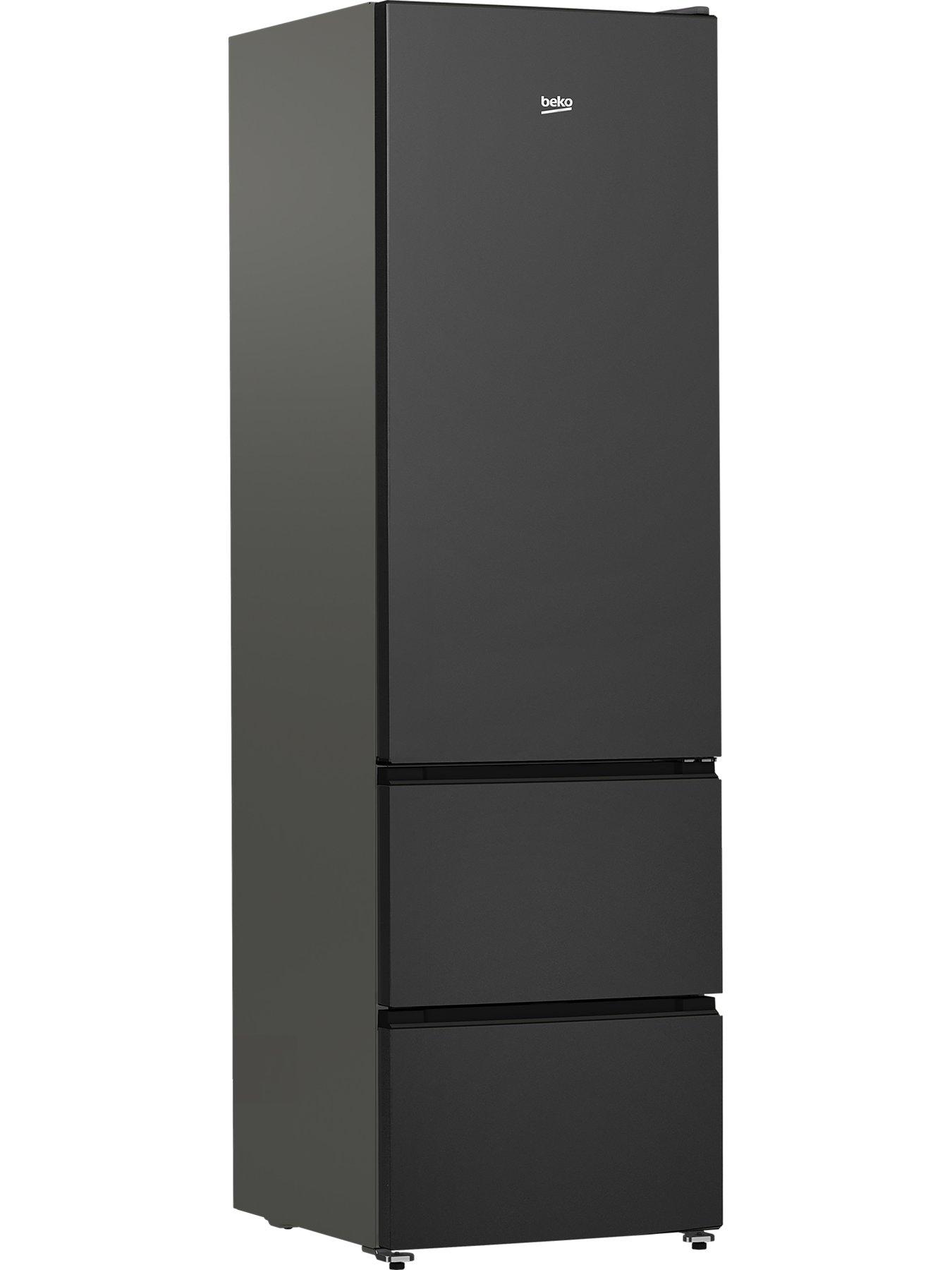 Image 2 of 7 of Beko GNE4603VA American Style Fridge Freezer - Anthracite