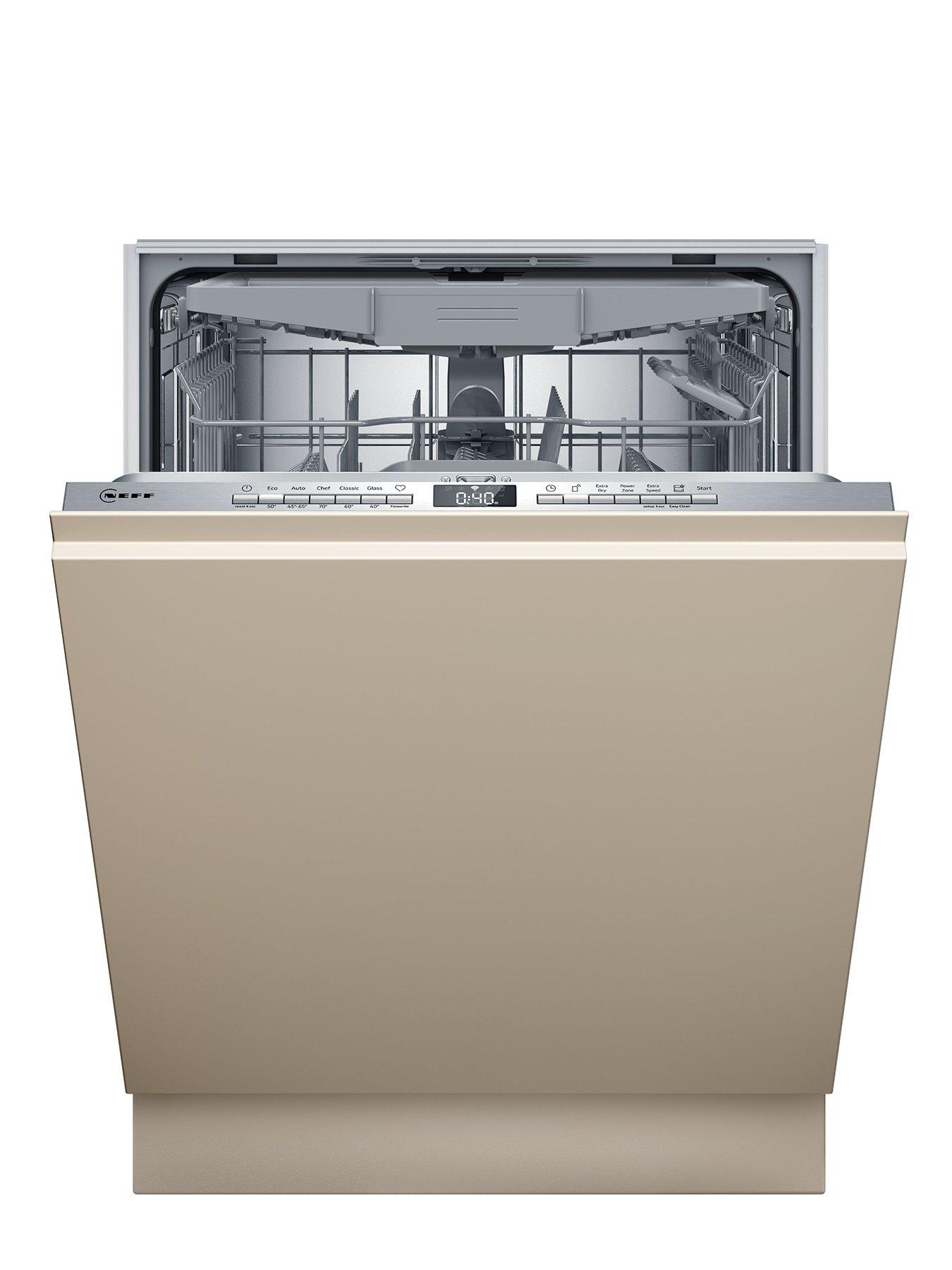 Neff Neff N50 Fully-integrated Dishwasher, 60cm Wide with Info Light, Vario Hinge and Chef 70°C