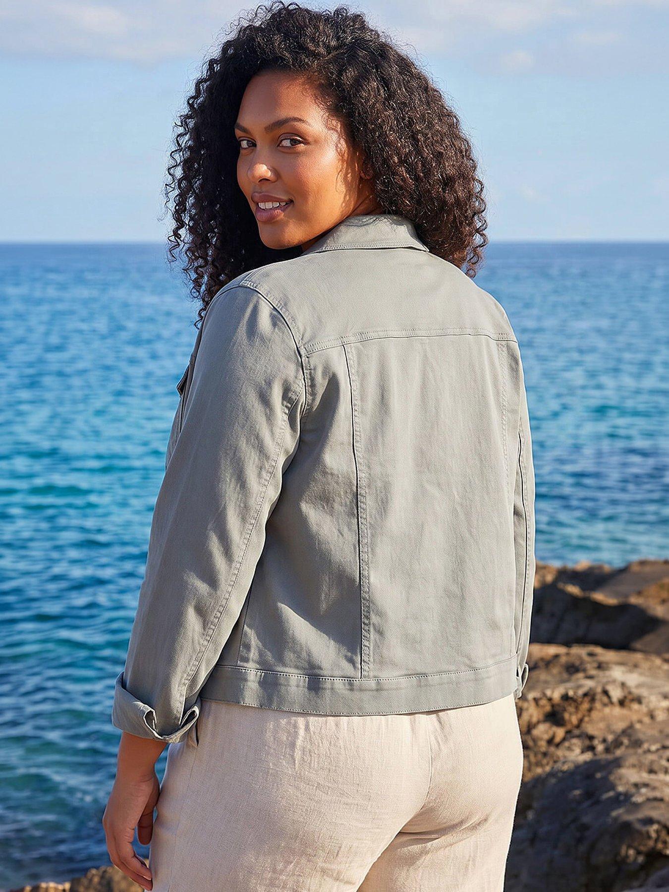 Image 2 of 4 of Roman Curve Bengaline Pocket Jacket