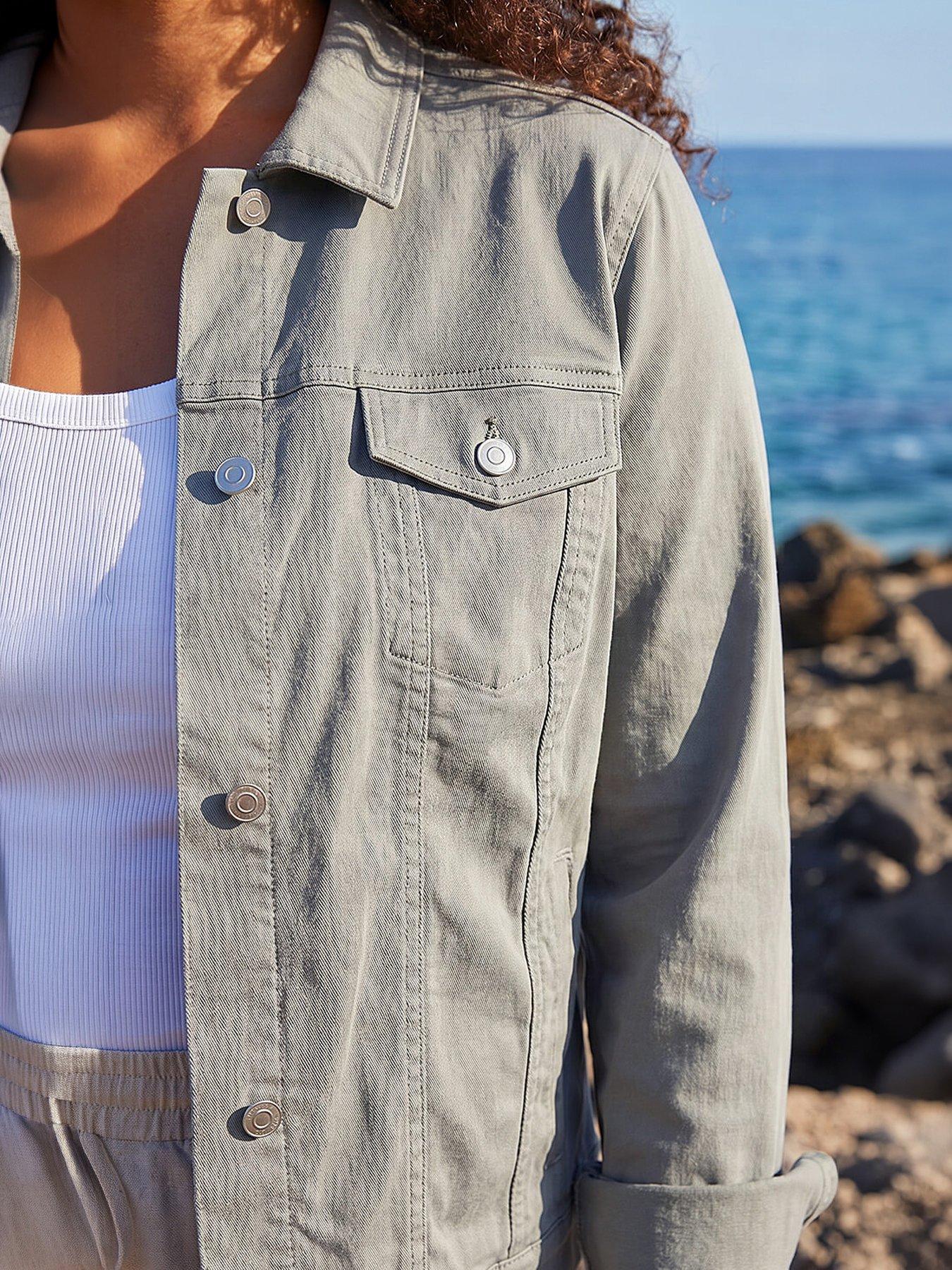 Image 4 of 4 of Roman Curve Bengaline Pocket Jacket