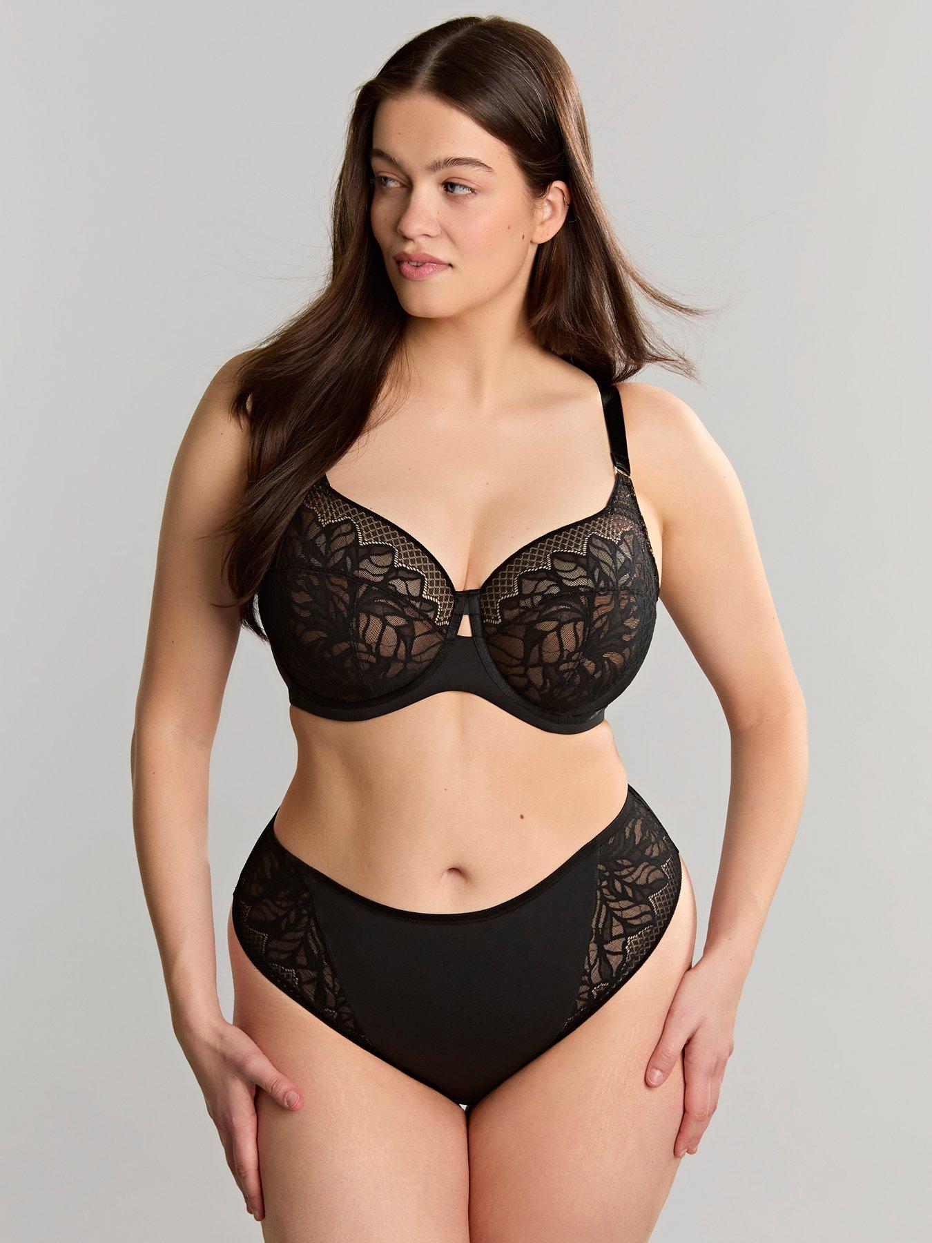 Sculptresse by Panache Sculptresse  Sophia Black Brazilian Brief - Black