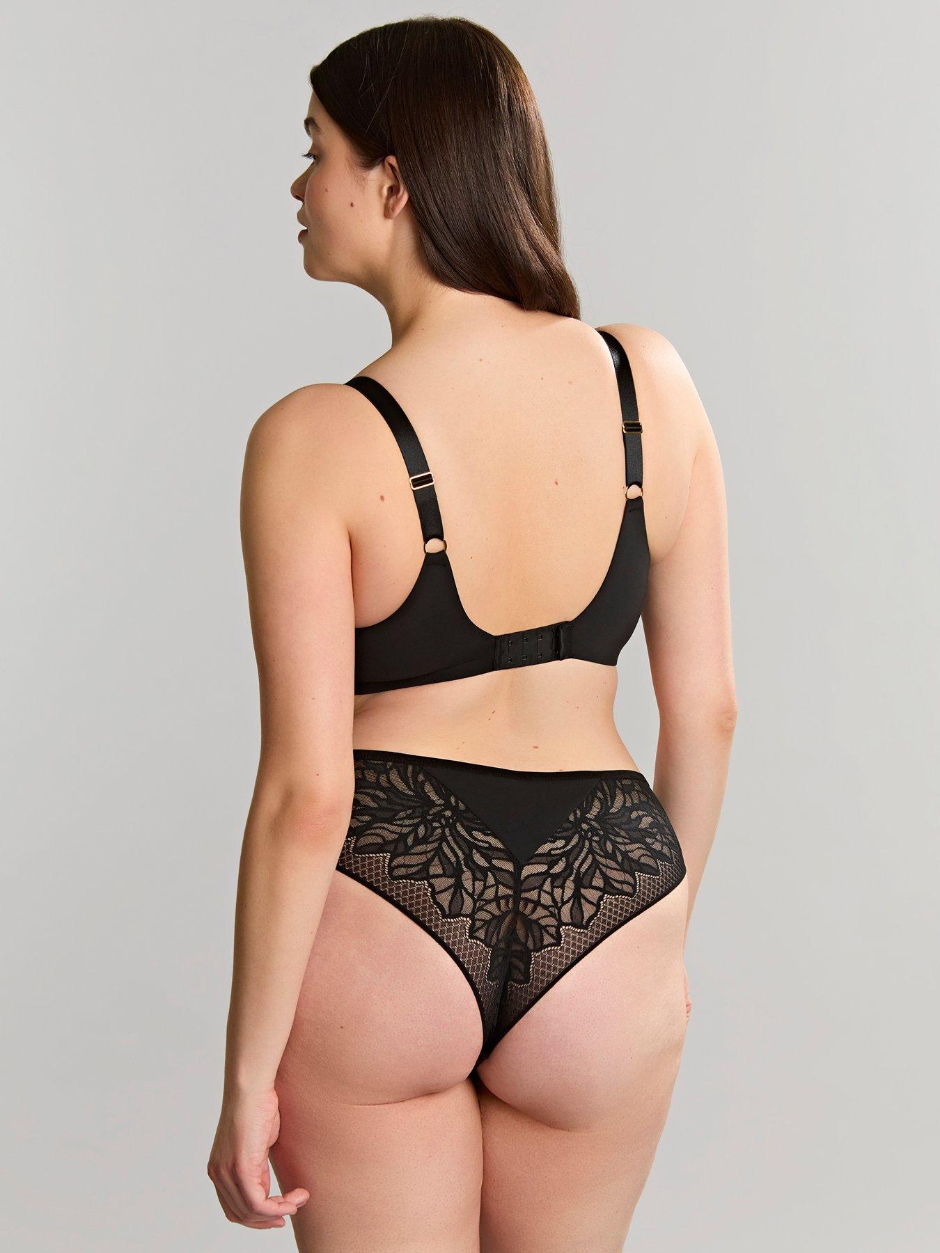 Image 2 of 6 of Sculptresse by Panache Sculptresse  Sophia Black Brazilian Brief - Black