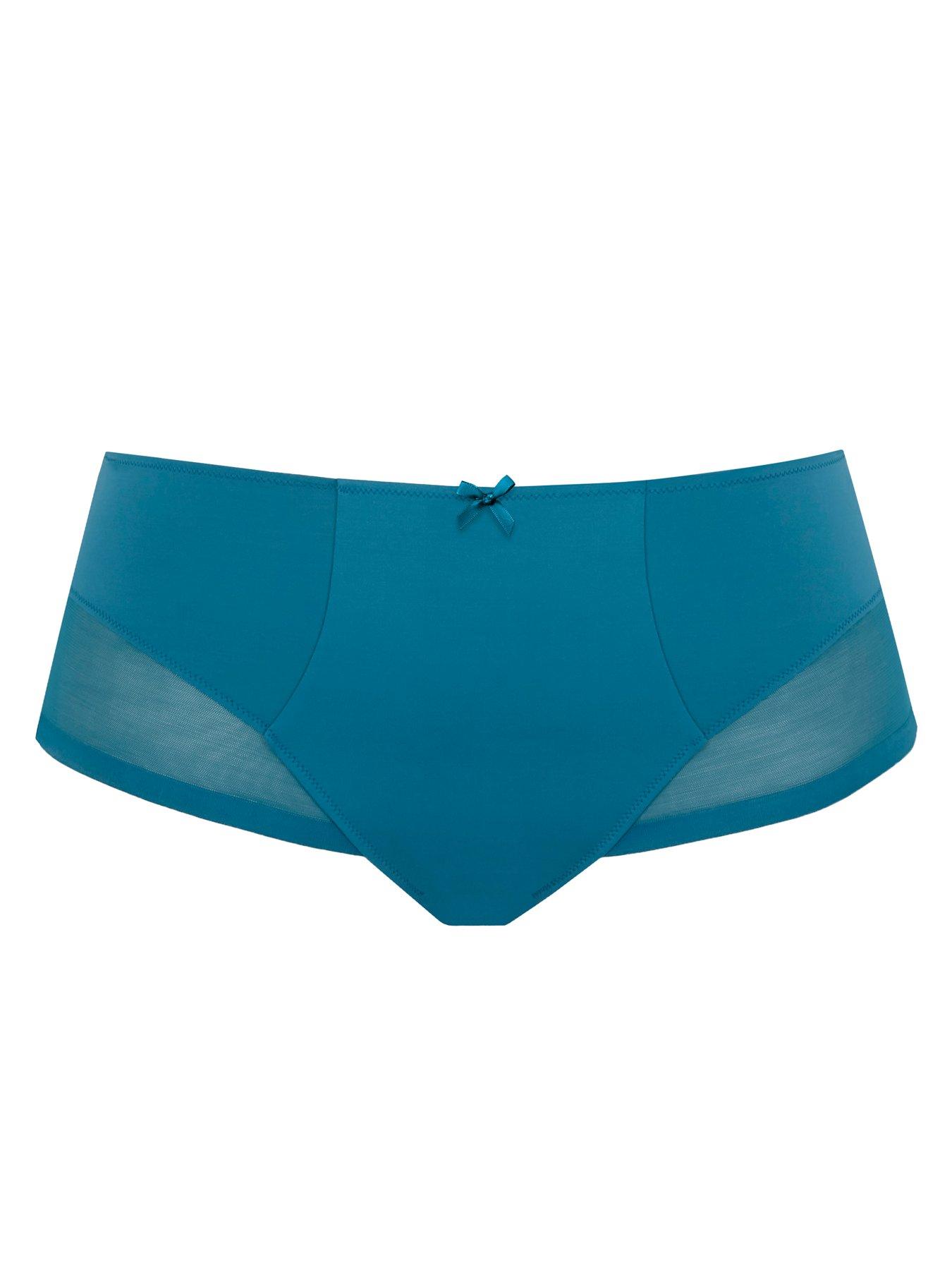 Image 6 of 6 of Sculptresse by Panache Womens Sculptresse Bliss High-Rise Deep Brief - Teal