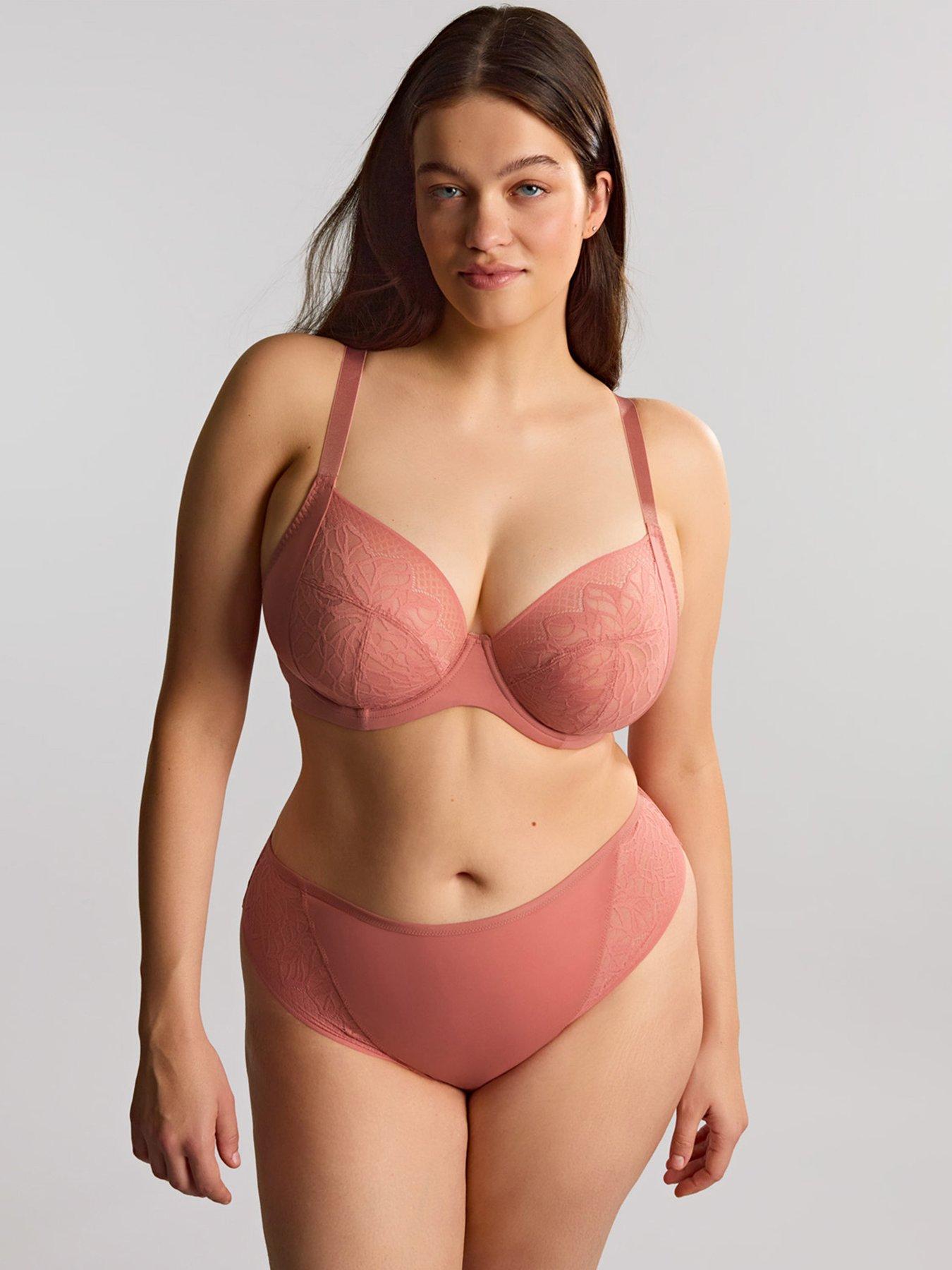 Sculptresse by Panache Sculptresse  Sophia Sienna Rose Brazilian Brief - Sienna Rose