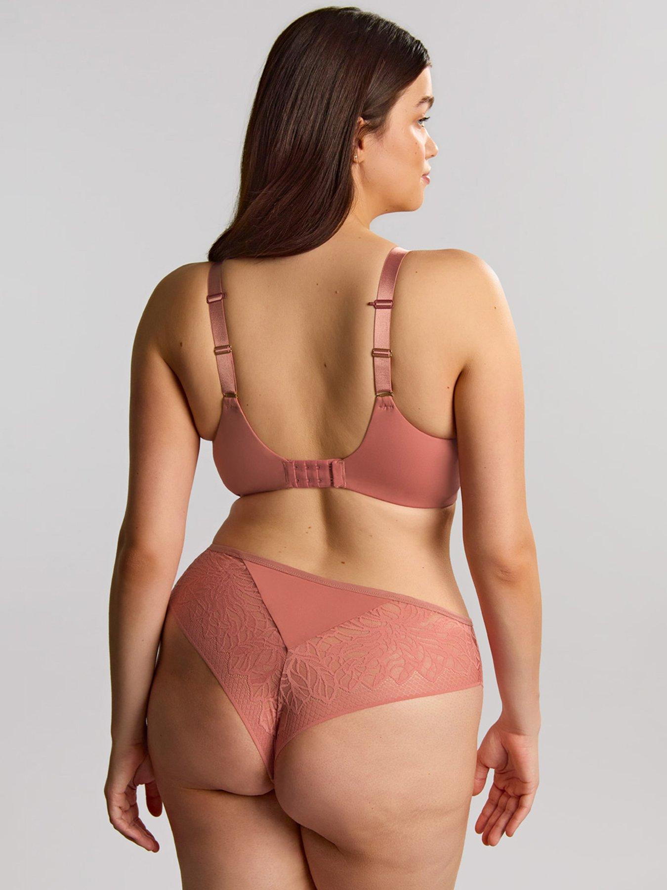 Image 2 of 4 of Sculptresse by Panache Sculptresse Sophia Plunge Sienna Rose Underwired Bra - Sienna Rose