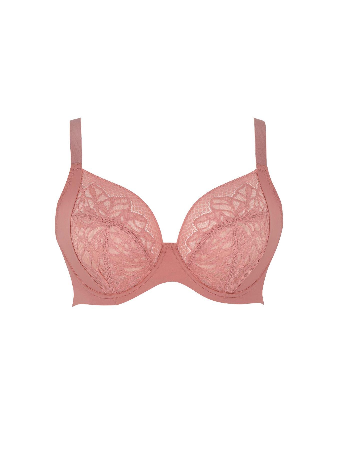 Image 4 of 4 of Sculptresse by Panache Sculptresse Sophia Plunge Sienna Rose Underwired Bra - Sienna Rose