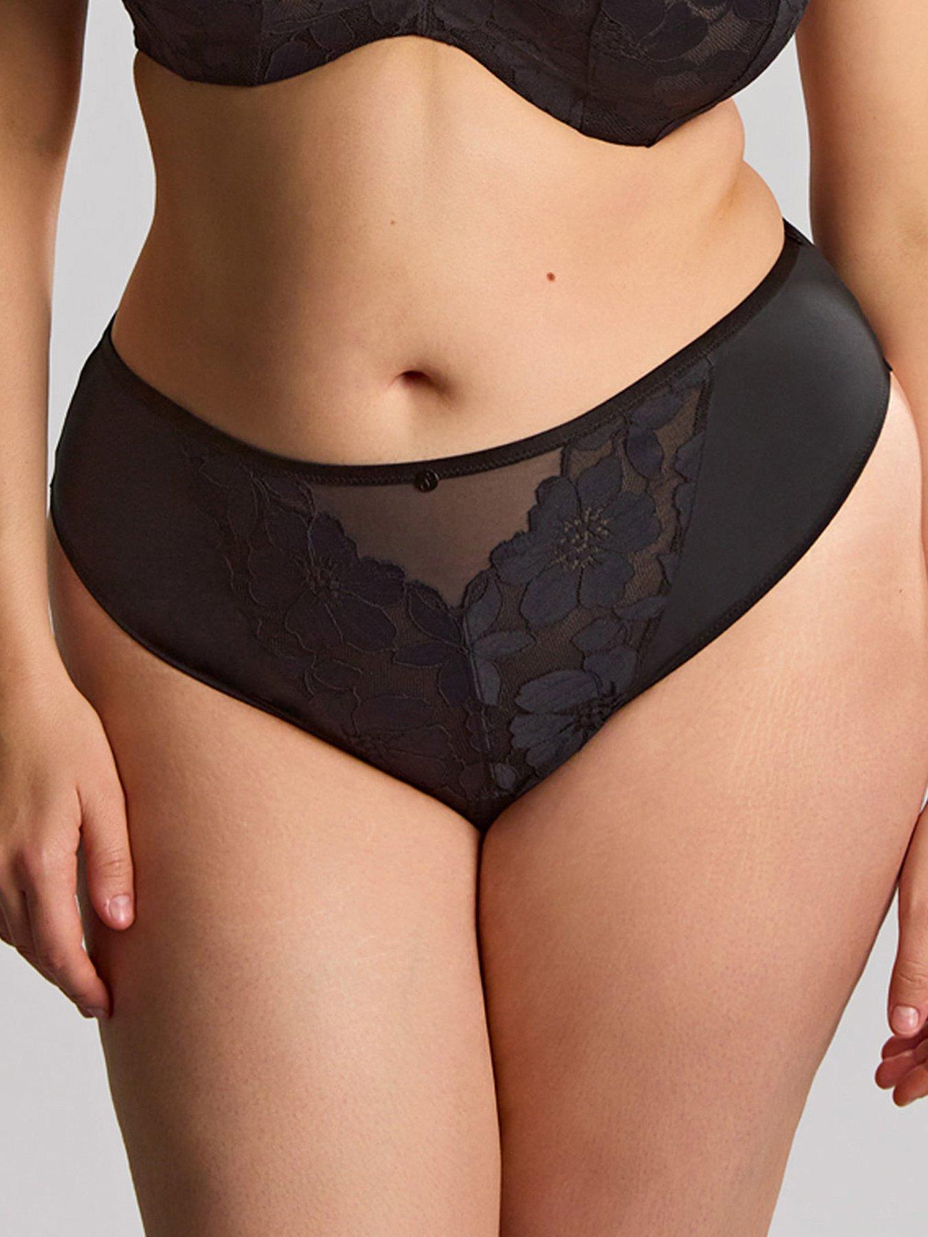 Image 1 of 7 of Sculptresse by Panache Sculptresse Flora Black Brazilian - Black
