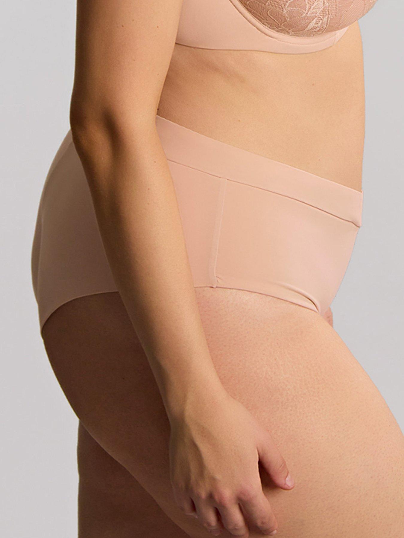 Image 4 of 4 of Sculptresse by Panache Sculptresse  Body Cameo Rose Deep Brief  - Cameo Rose