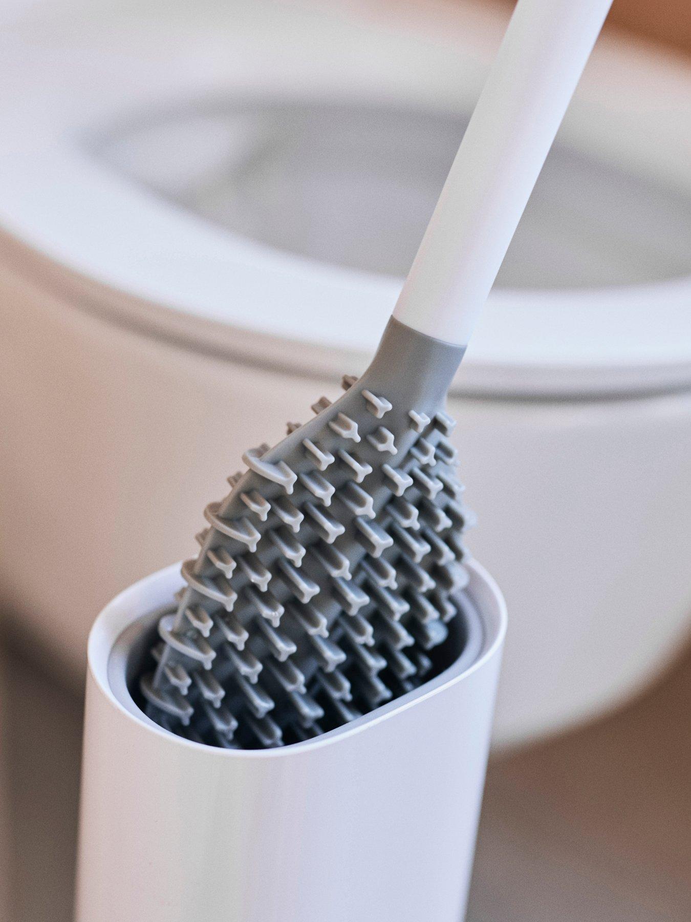 Image 3 of 7 of Joseph Joseph Flex Triblade Toilet Brush (white)