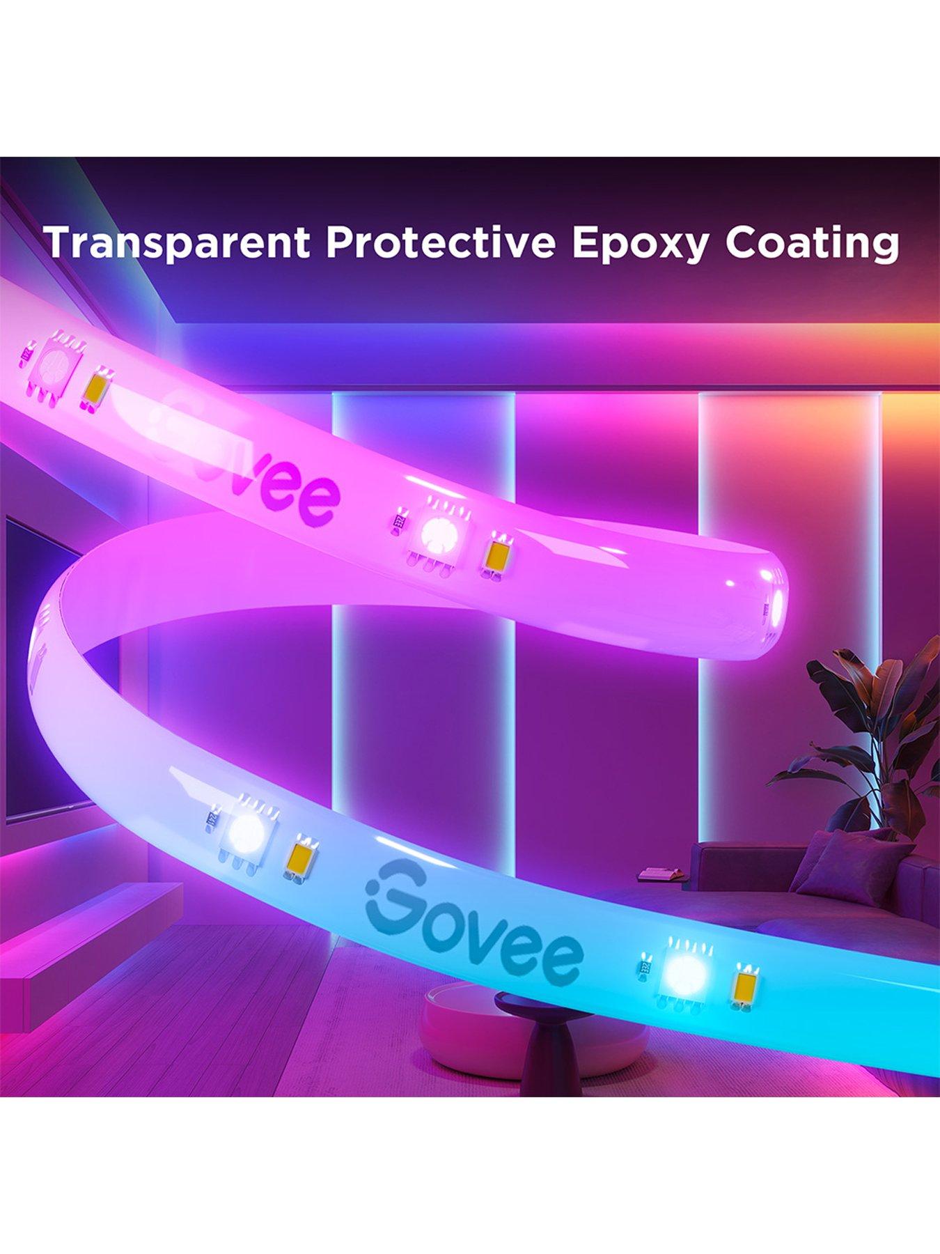 Image 4 of 7 of Govee Govee 10M Multi Colour Wi-Fi + Universal Bluetooth Led Strip Lights With Protective Coating