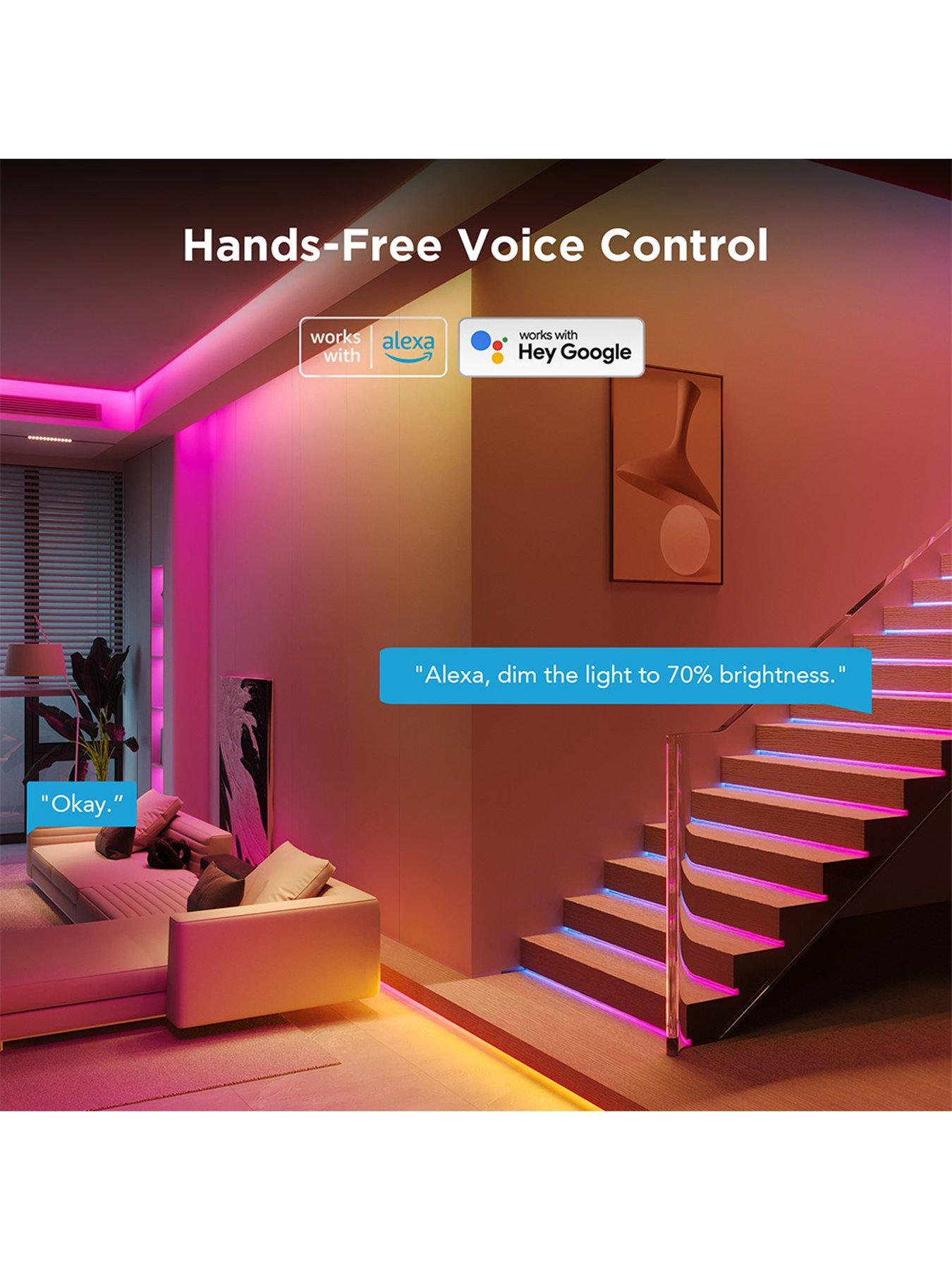 Image 6 of 7 of Govee Govee 10M Multi Colour Wi-Fi + Universal Bluetooth Led Strip Lights With Protective Coating
