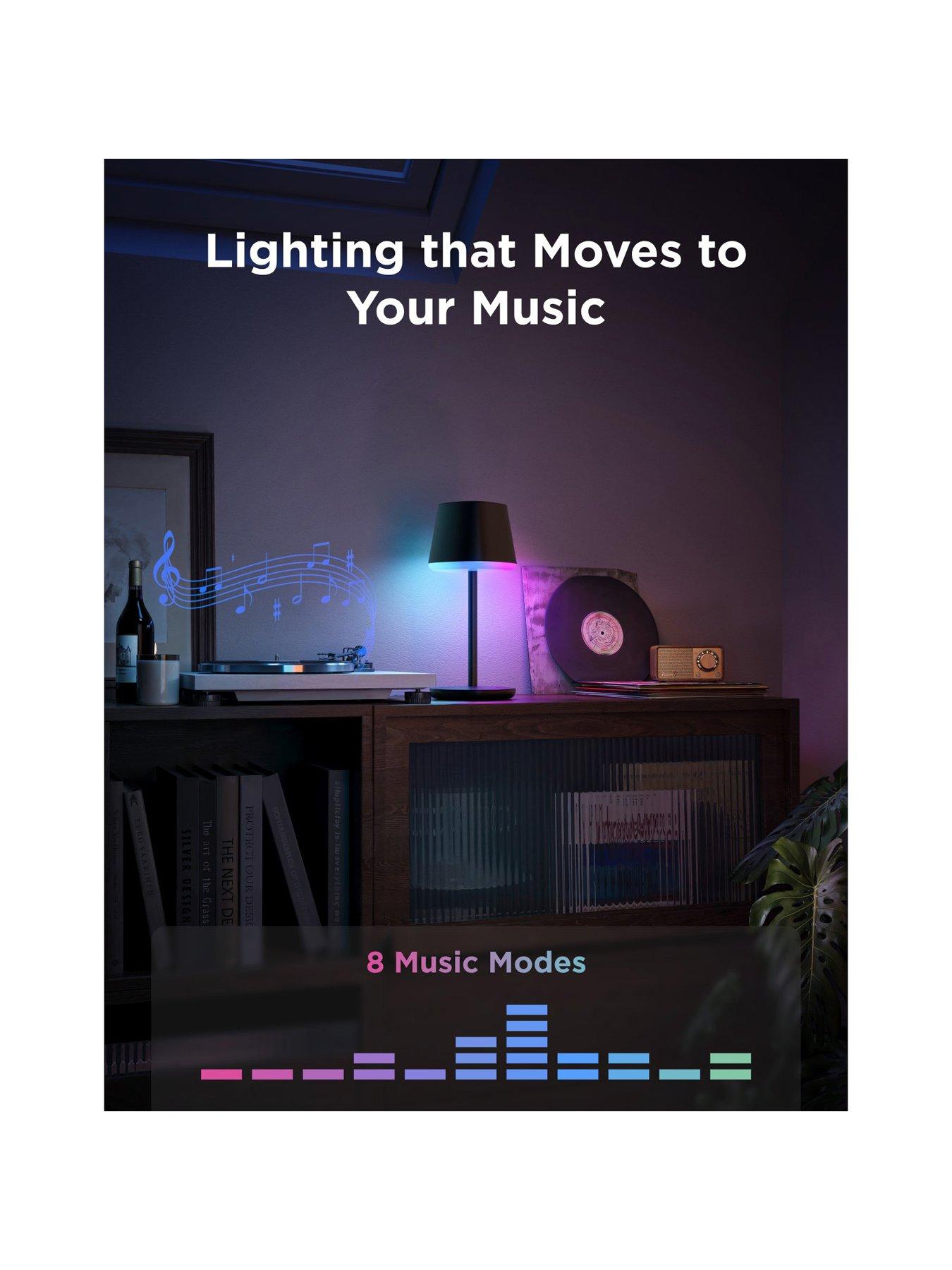 Image 2 of 8 of Govee Smart Multi Coloured Battery Powered Table Lamp