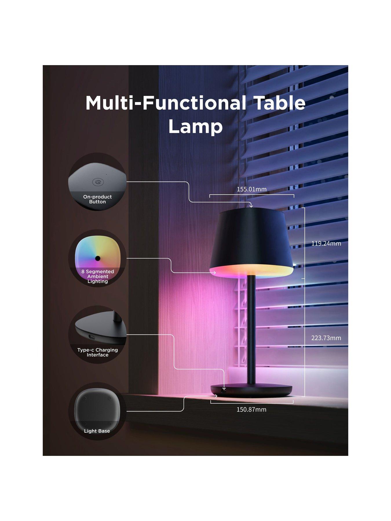 Image 3 of 8 of Govee Smart Multi Coloured Battery Powered Table Lamp