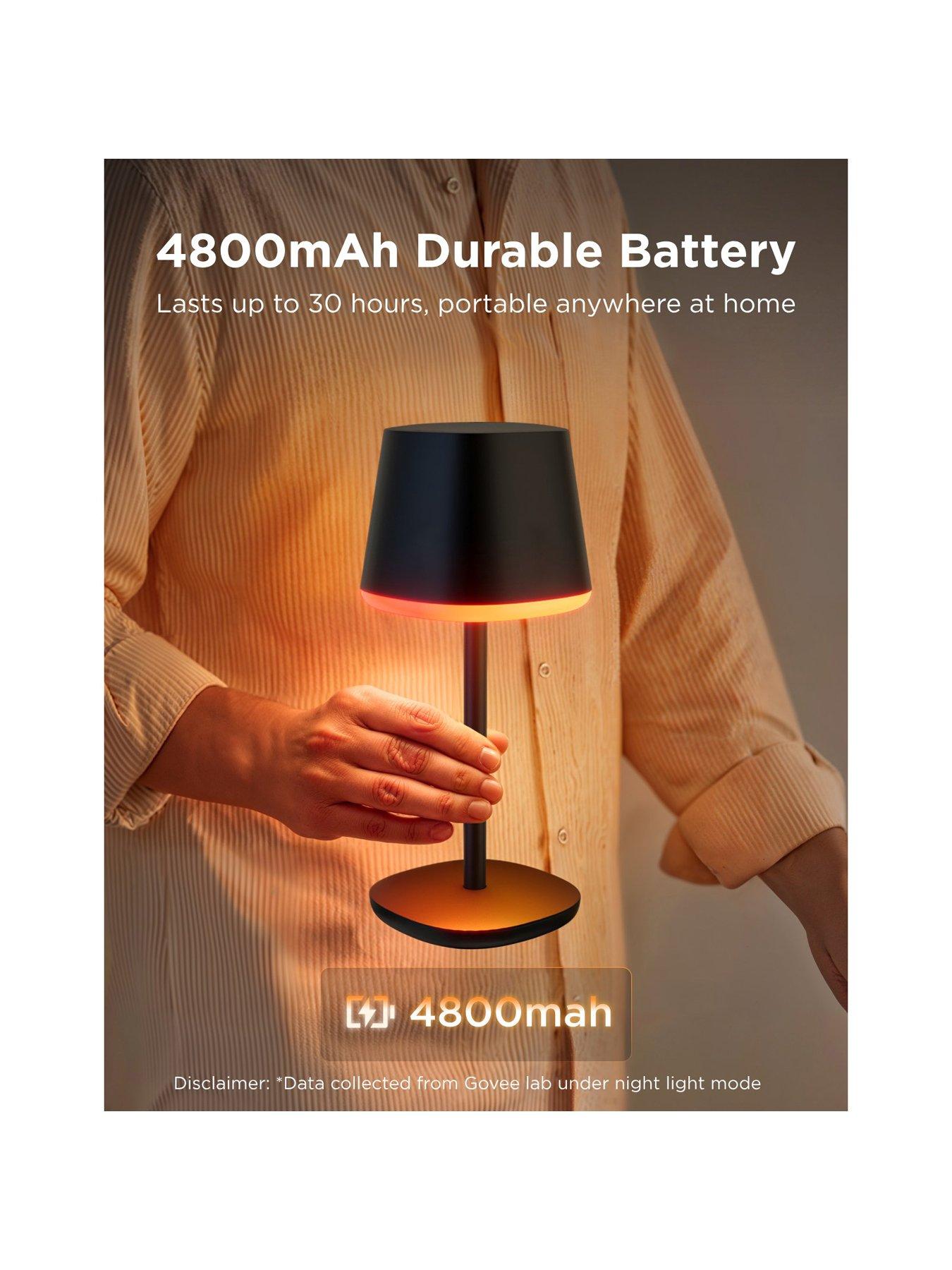 Image 5 of 8 of Govee Smart Multi Coloured Battery Powered Table Lamp
