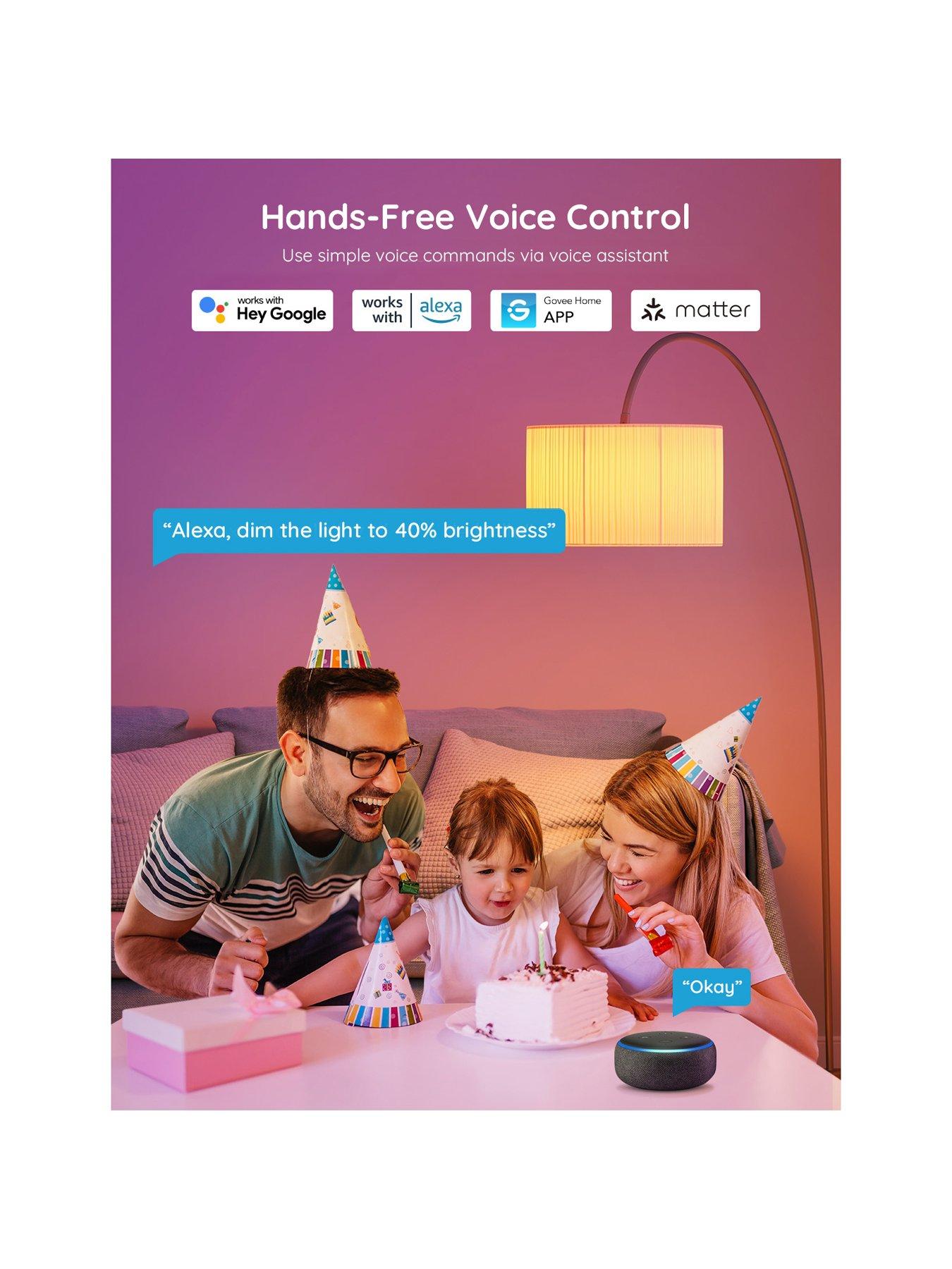 Image 4 of 7 of Govee Govee Multi Coloured Smart Led Bulb Â (2 Pack) With E27 Fitting