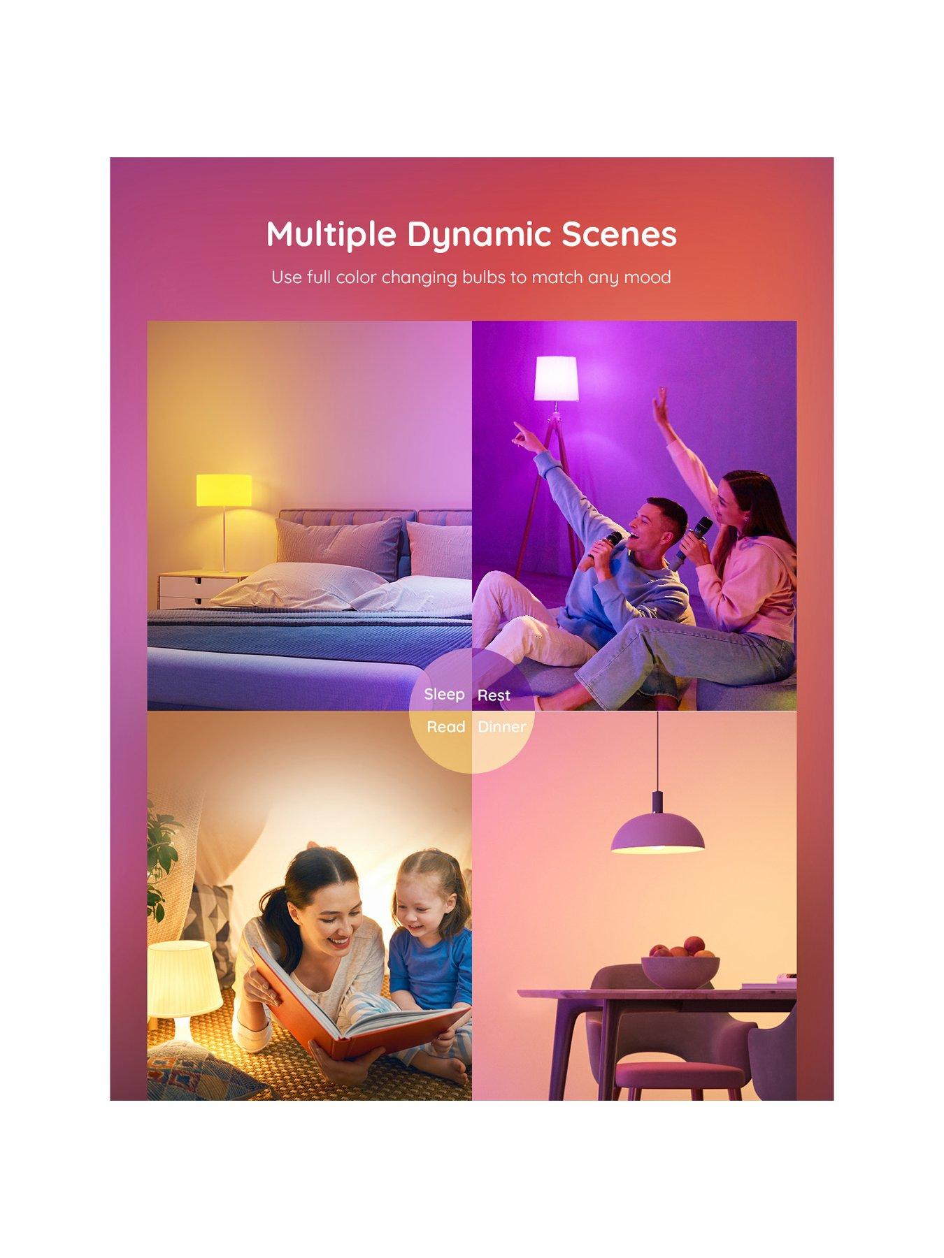 Image 5 of 7 of Govee Govee Multi Coloured Smart Led Bulb Â (2 Pack) With E27 Fitting