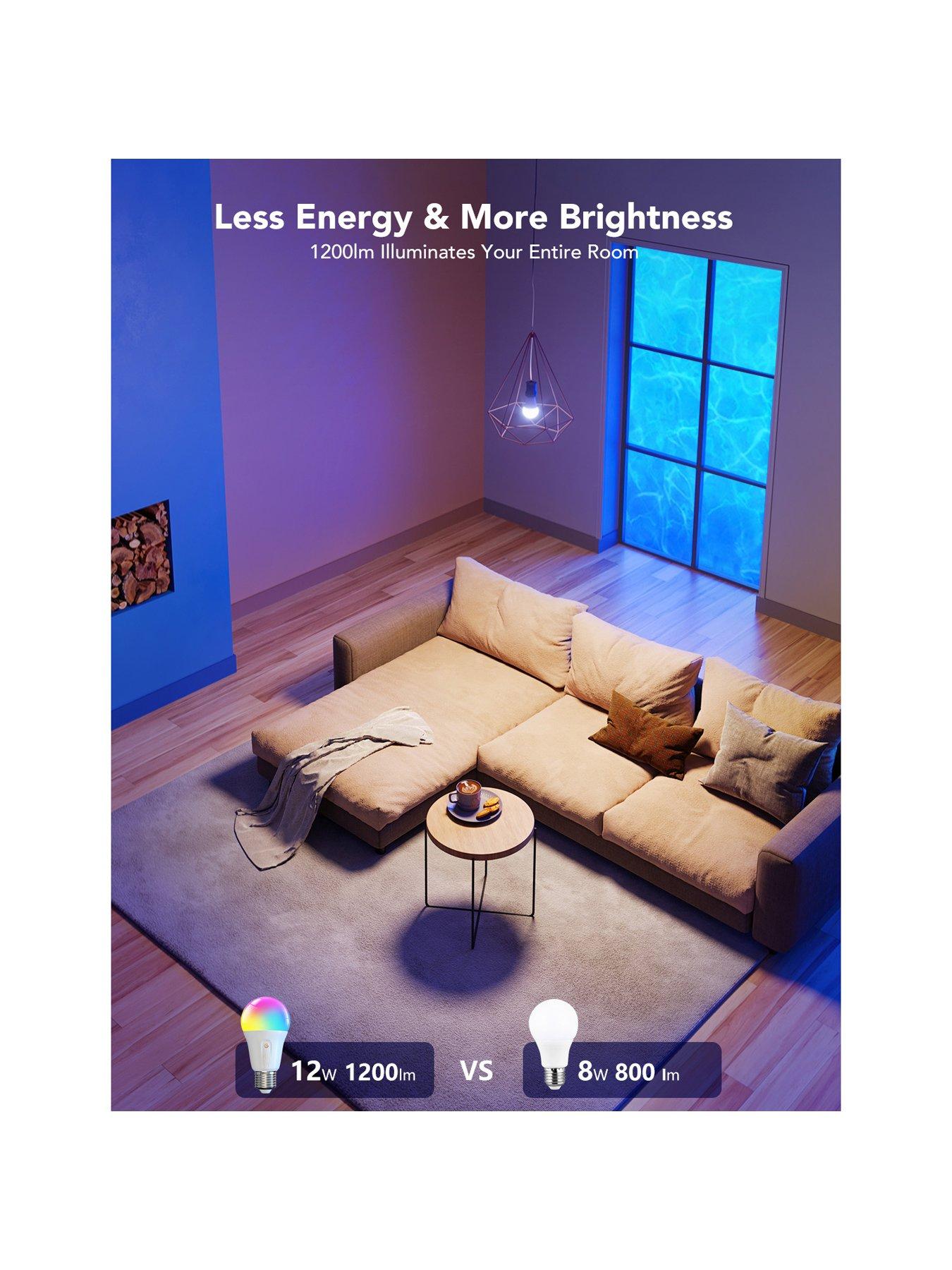 Image 6 of 7 of Govee Govee Multi Coloured Smart Led Bulb 2 Â (2 Pack) E27 Fitting