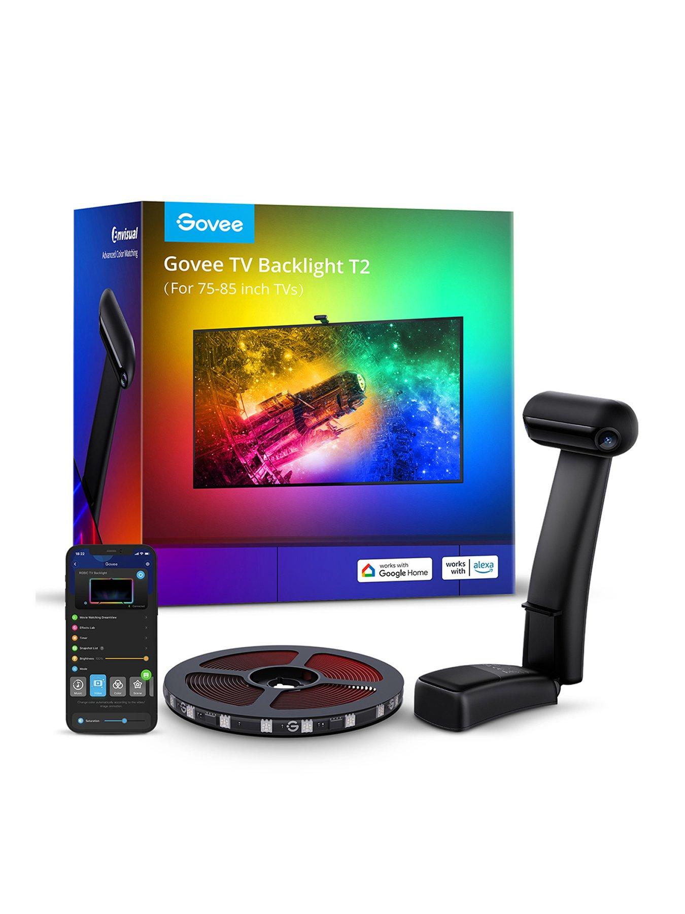 Govee Govee Envisual Dynamic And Automated Tv Backlight T2 With Dual Cameras Suitable For 75-85 Inch Tv
