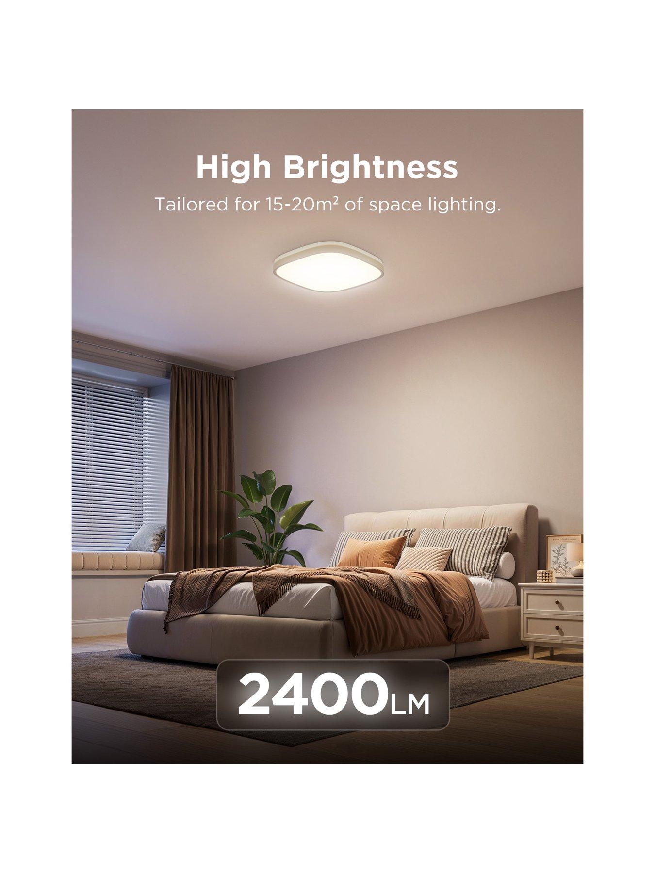 Image 2 of 7 of Govee Wire Free Easy Install Multi Colour Square Universal 12 Inch Ceiling Light