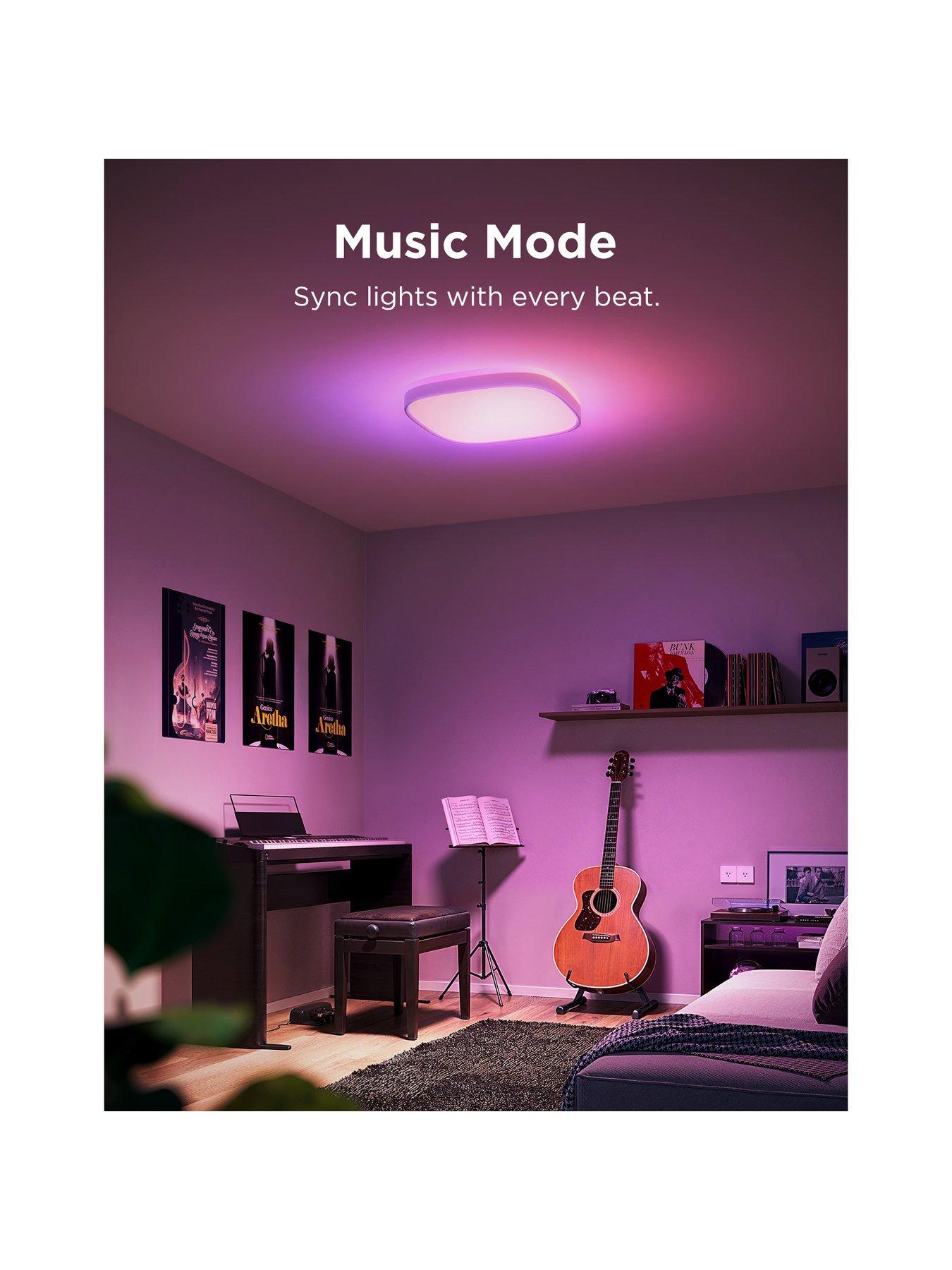 Image 3 of 7 of Govee Wire Free Easy Install Multi Colour Square Universal 12 Inch Ceiling Light
