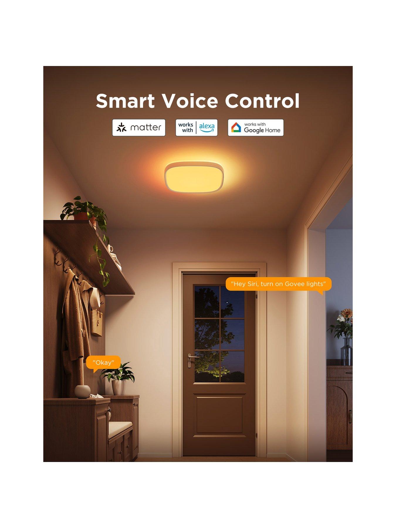 Image 6 of 7 of Govee Wire Free Easy Install Multi Colour Square Universal 12 Inch Ceiling Light