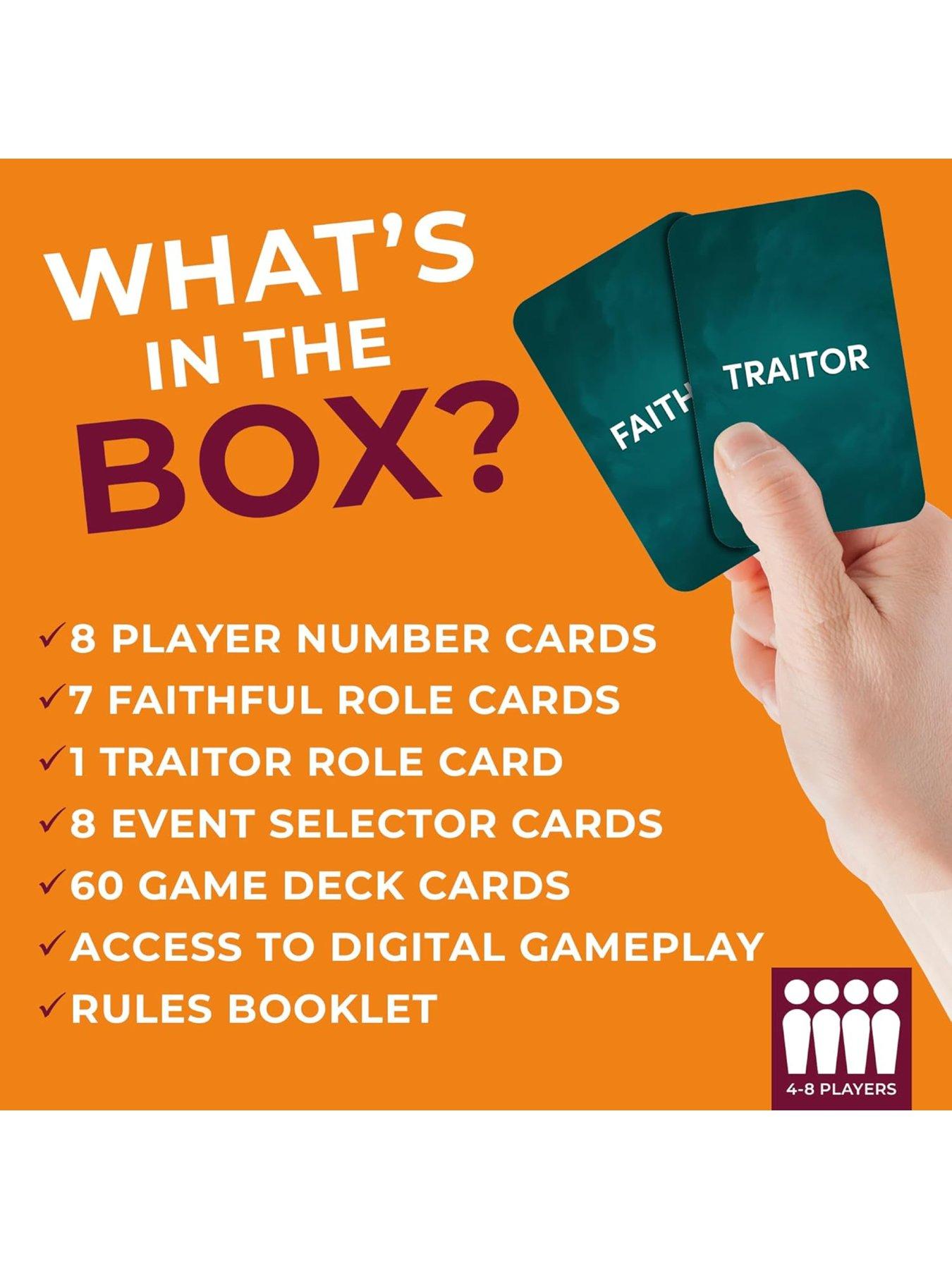 Image 6 of 7 of The Traitors Card Game
