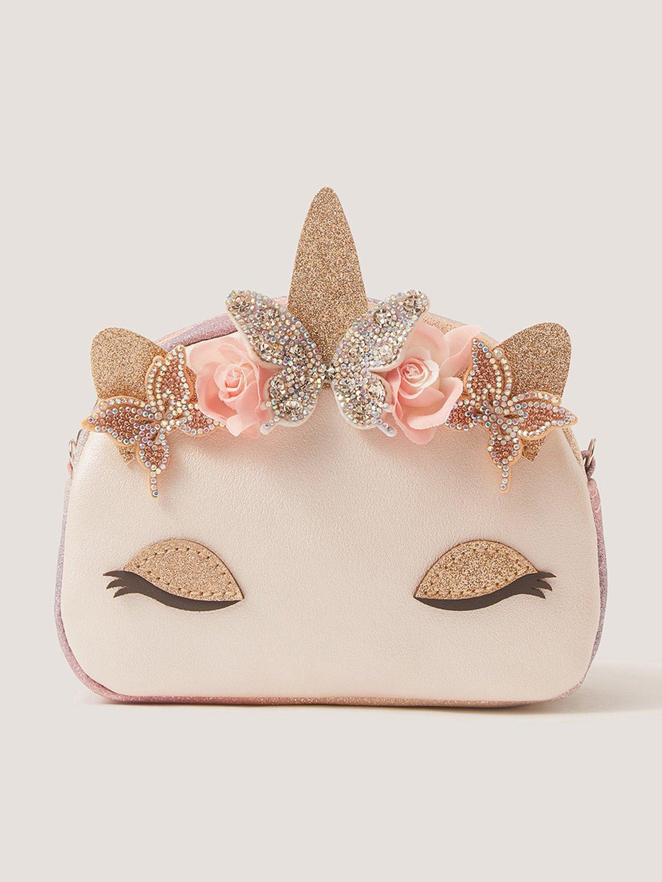 Image 1 of 4 of Monsoon Girls Dazle Multi Use Unicorn Bag - Multi